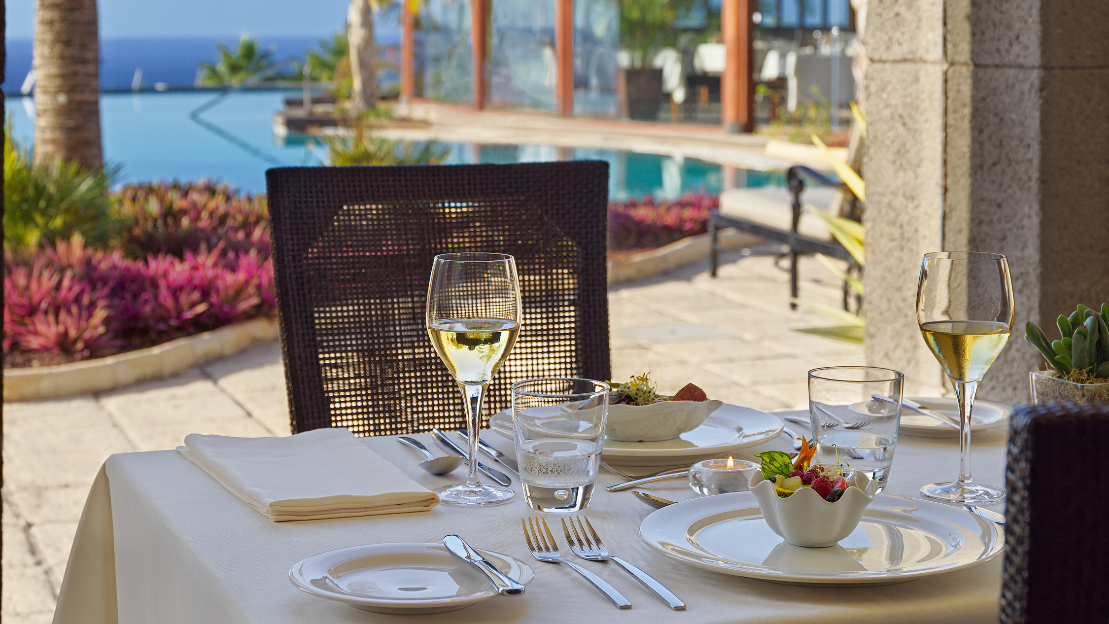 Spanien Tenerife Hacienda del Conde Restaurant Buenavista