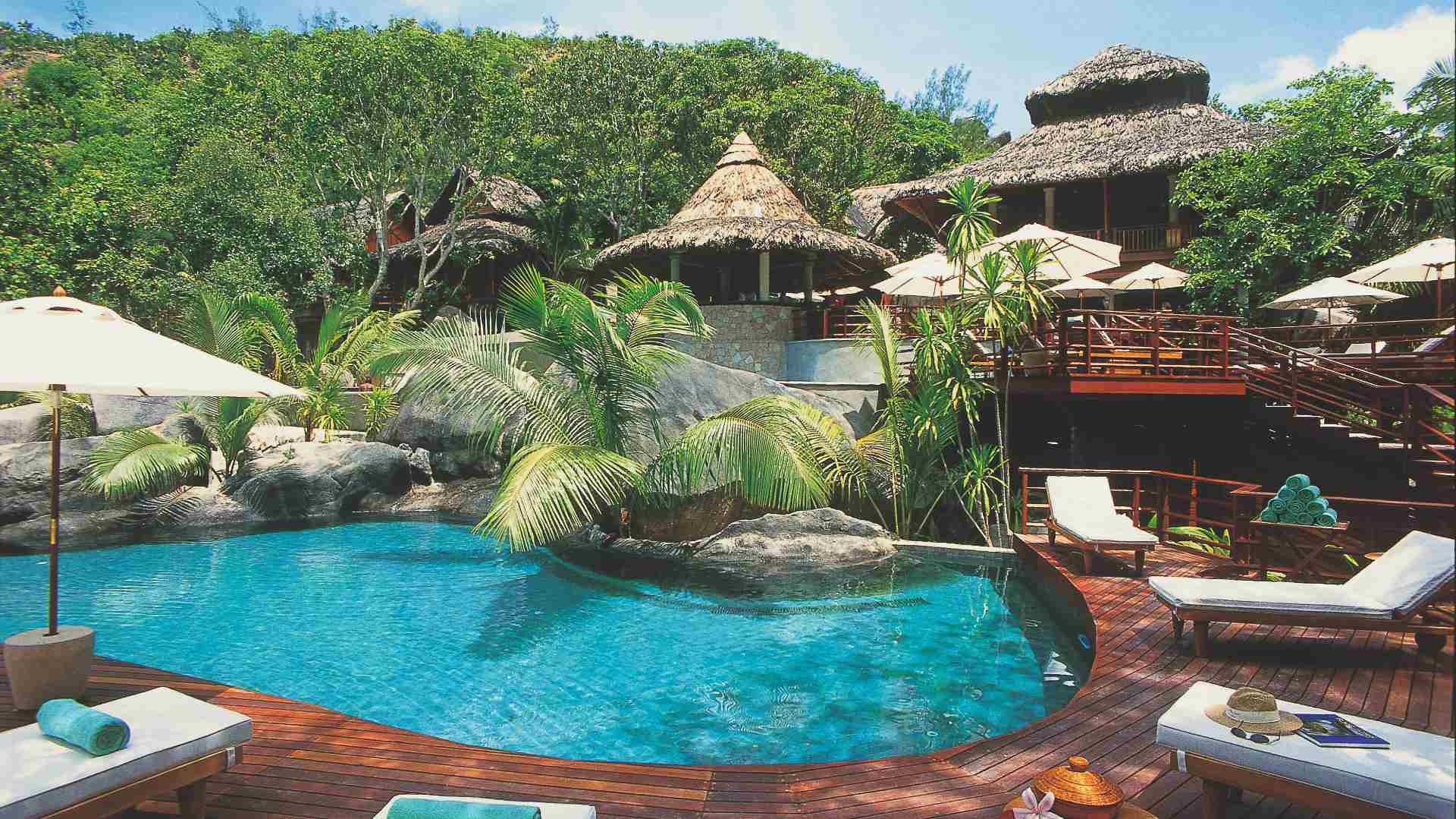 seychellerne praslin constance lemuria pool resort