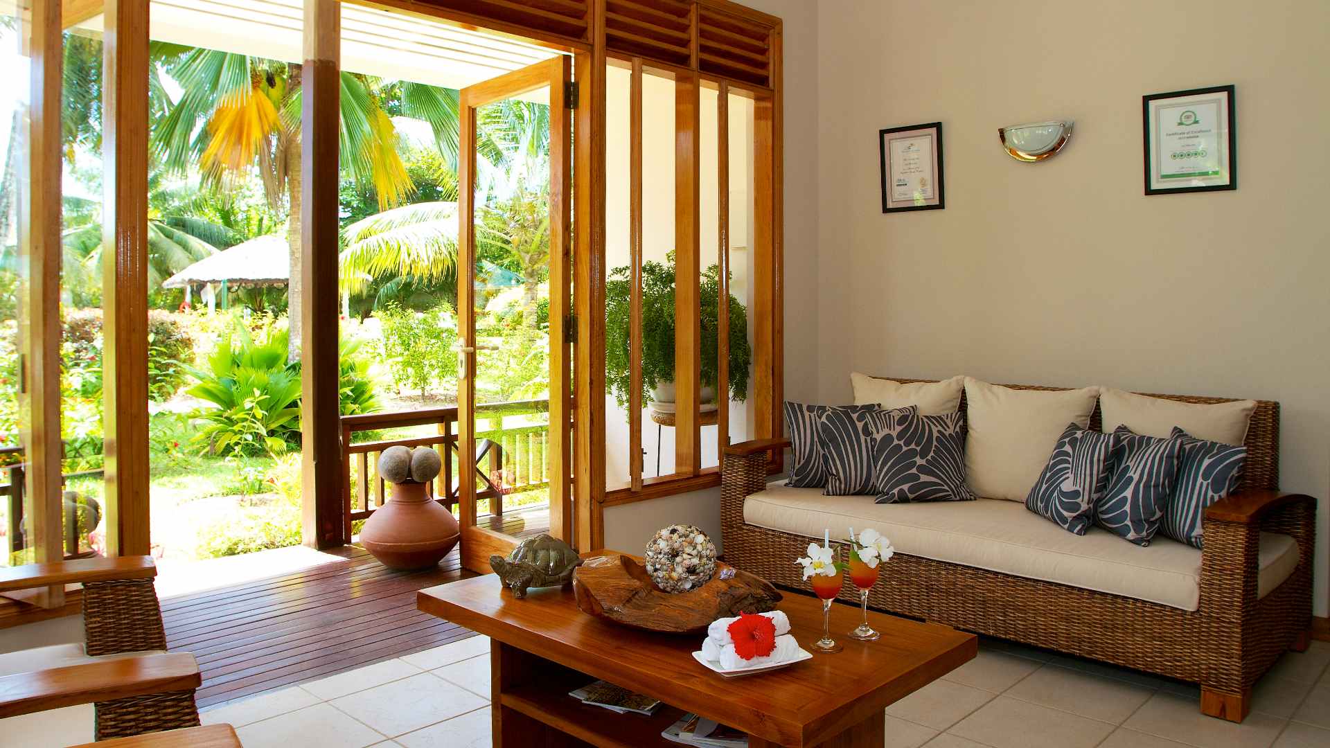 Stue i villa på Les Villas d'Or