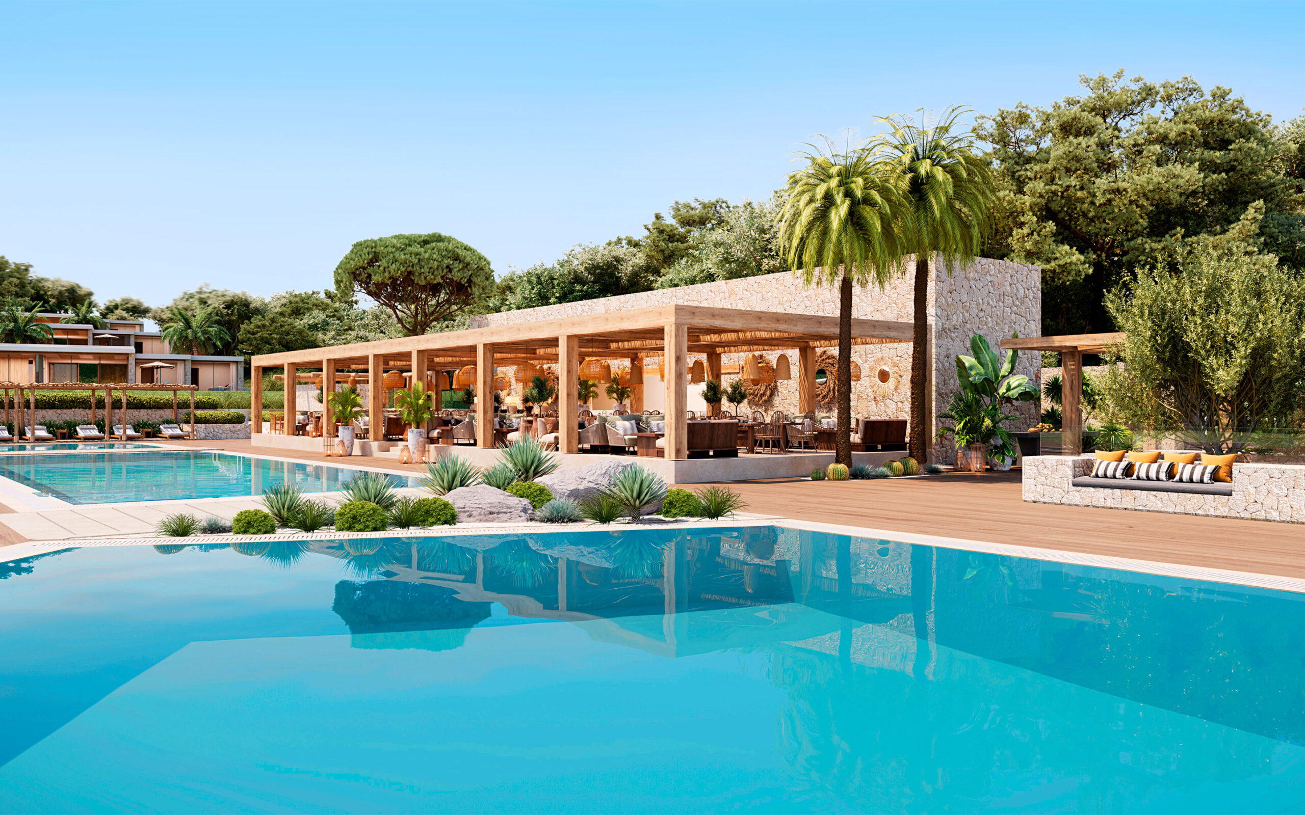 Spanien Mallorca Ikos Porto Petro Beach Club Restaurant