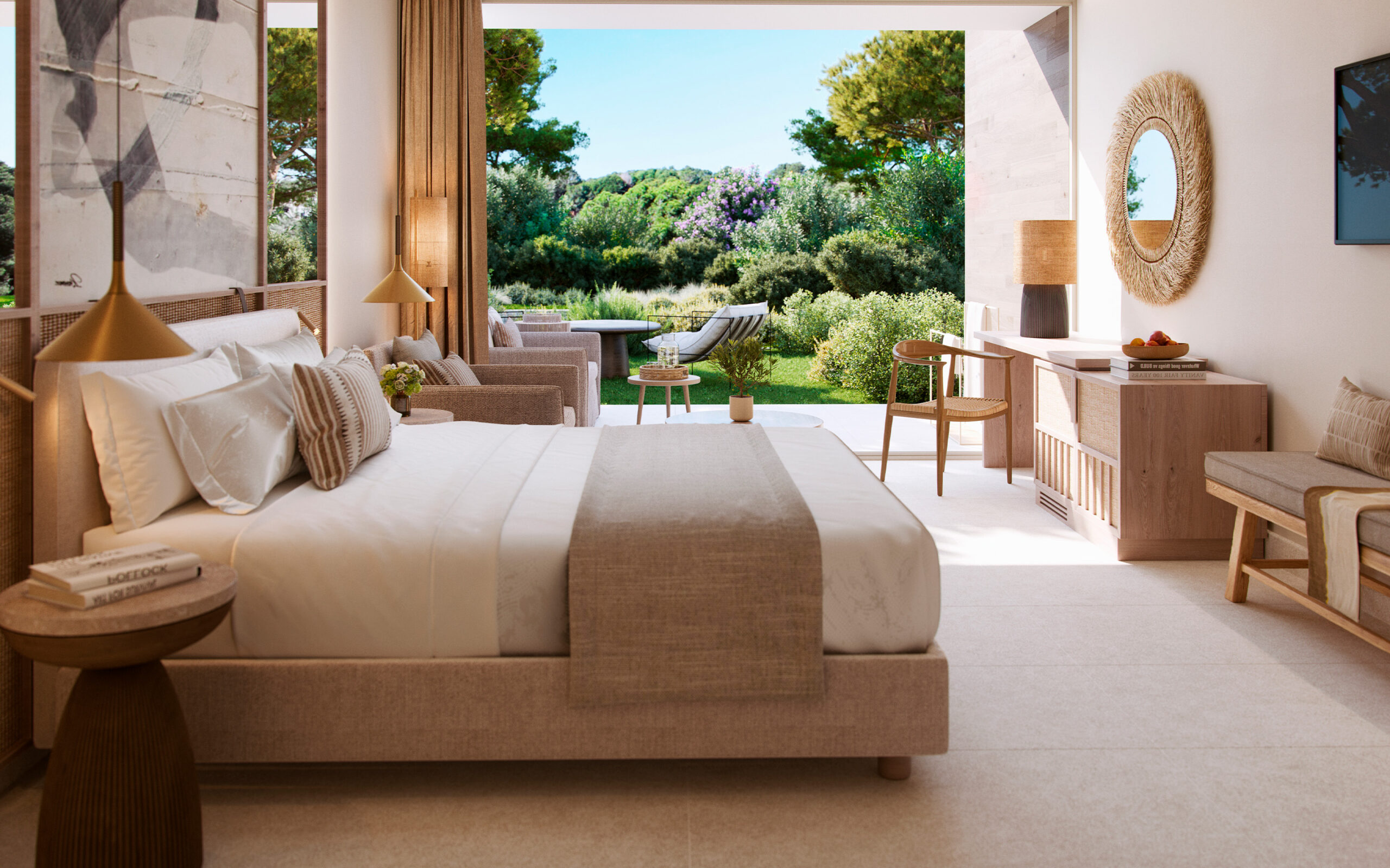 Spanien Mallorca Ikos Porto Petro Family Room Private Garden View