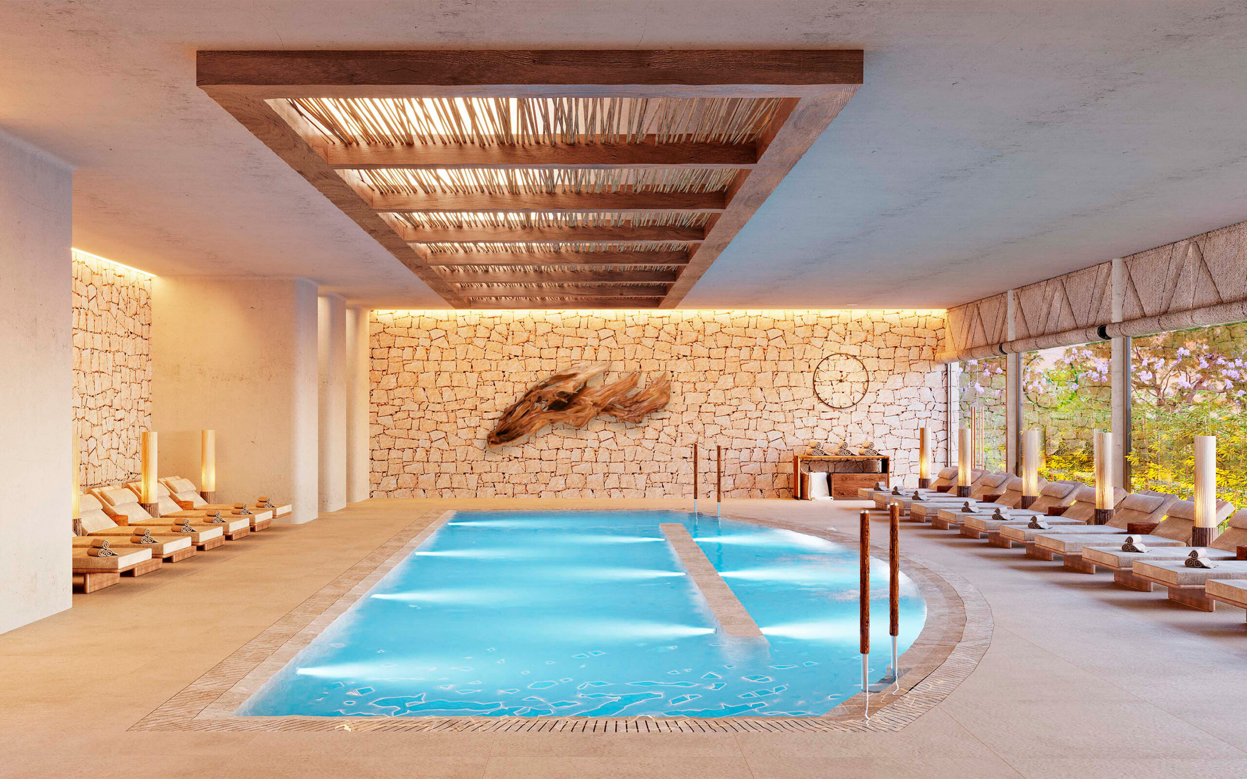 Spanien Mallorca Ikos Porto Petro Spa Indoor Pool