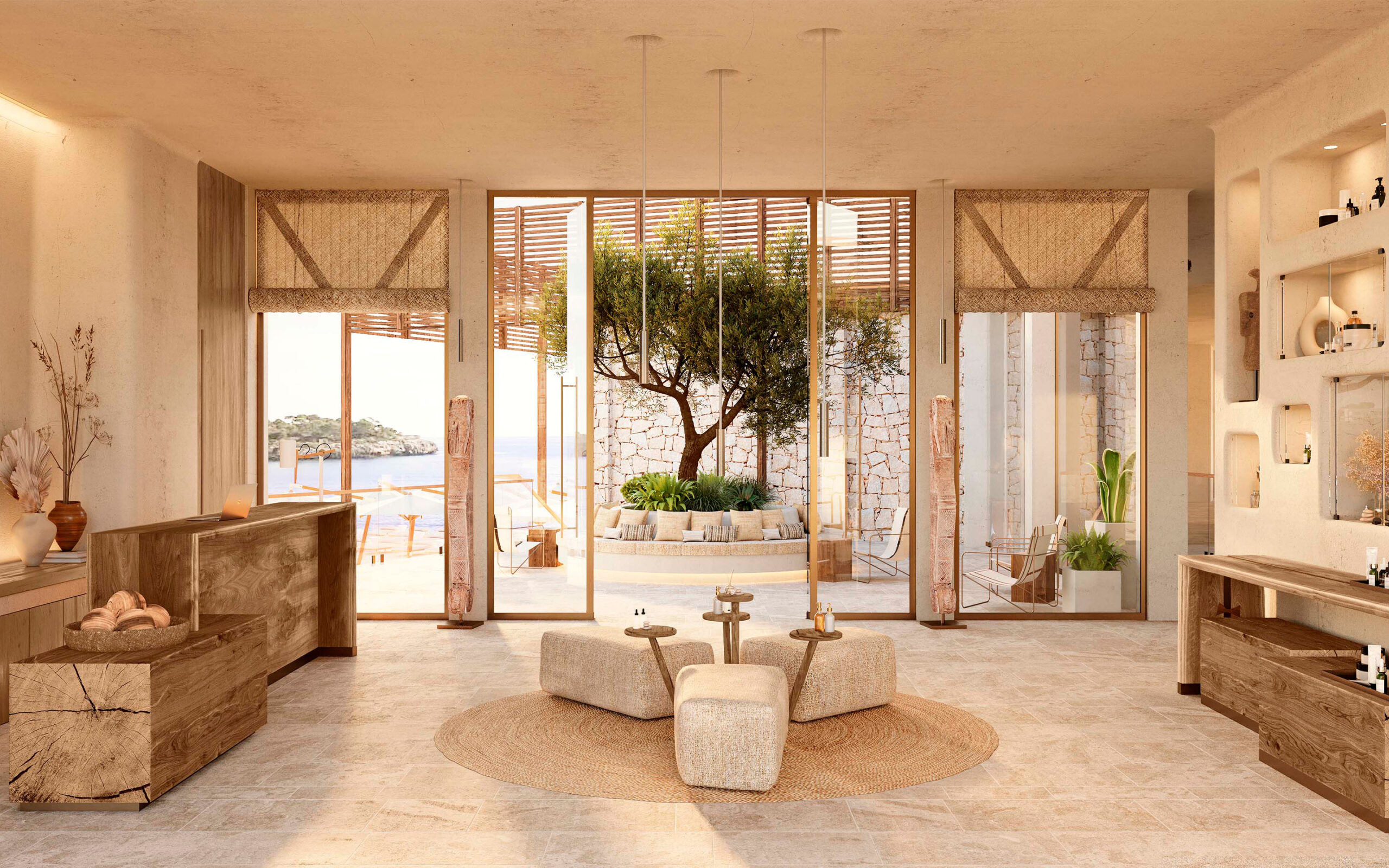 Spanien Mallorca Ikos Porto Petro Spa Reception