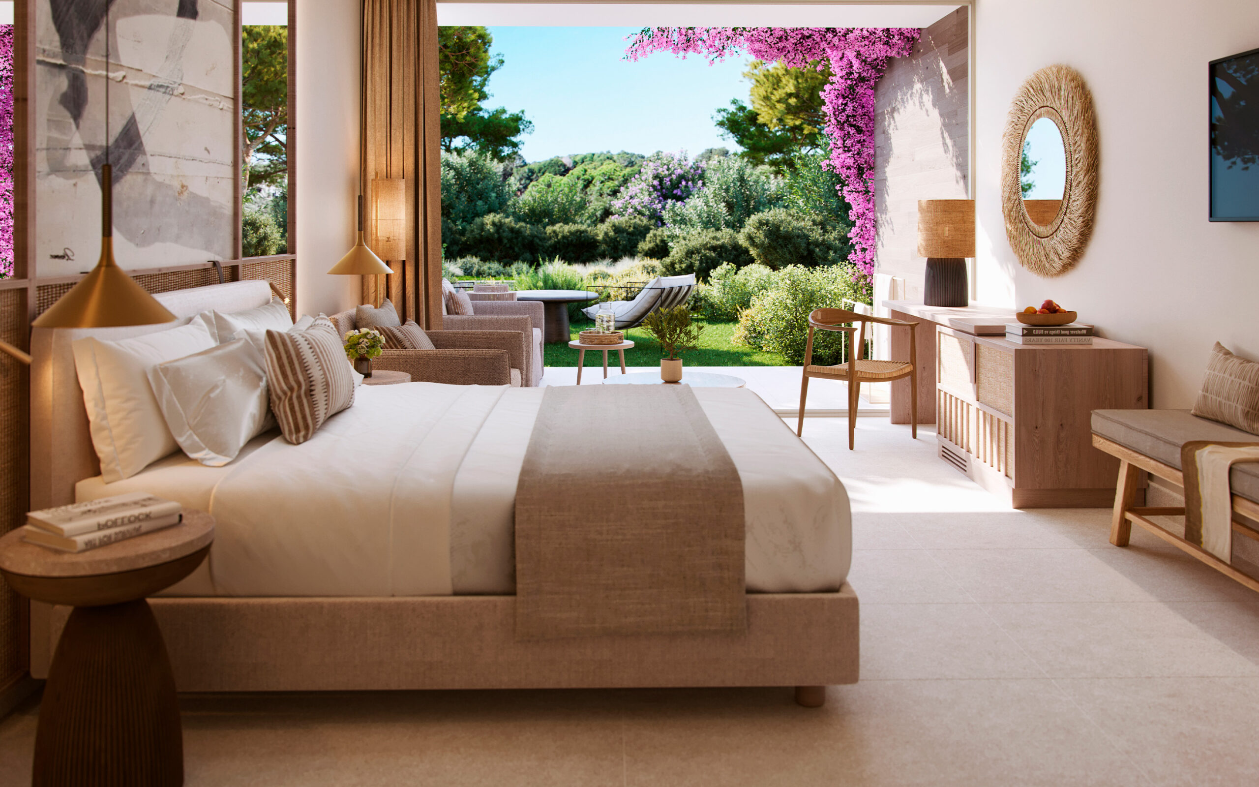 Spanien Mallorca Ikos Porto Petro Superior Double Room Private Garden View