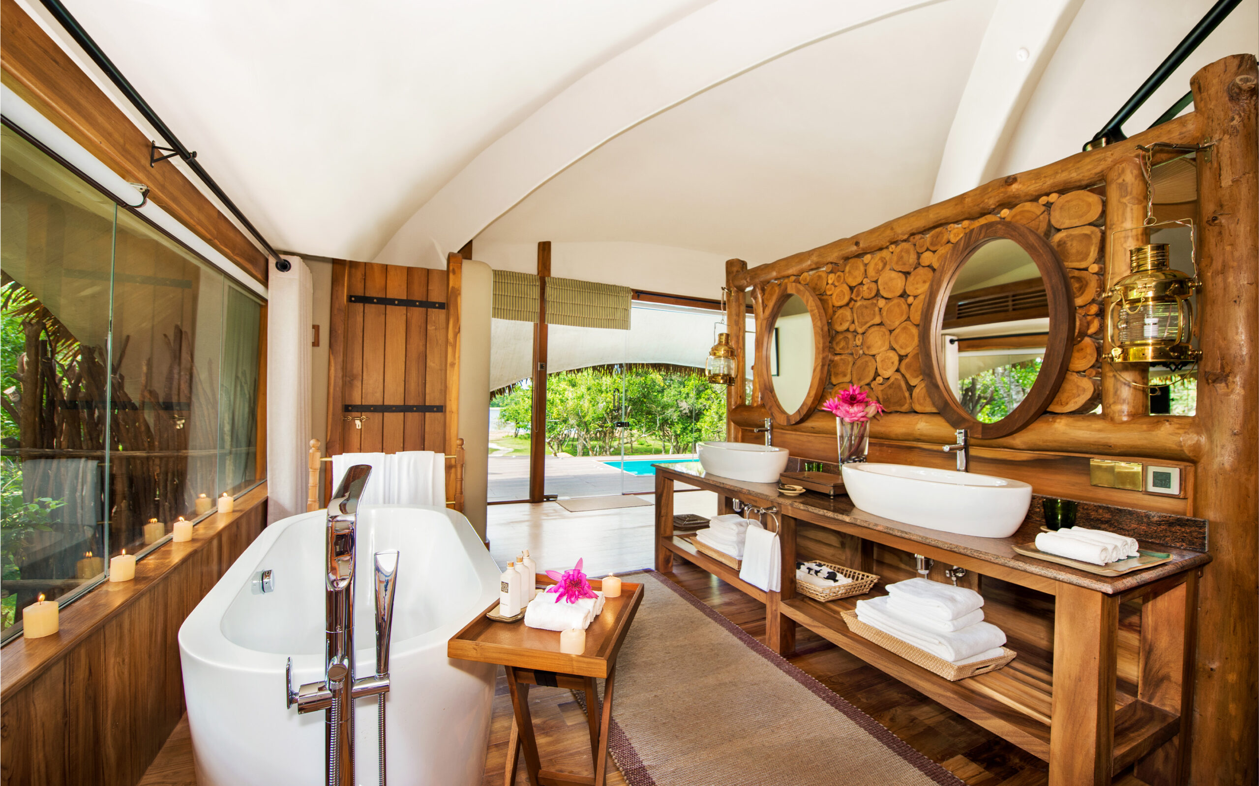 Sri Lanka Chena Huts Badevaerelse