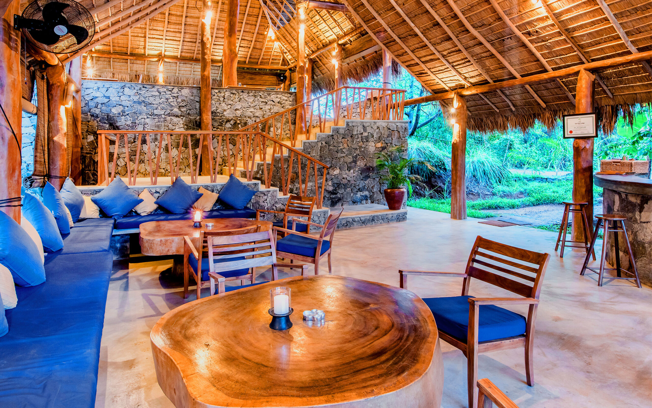 Sri Lanka Gal Oya Lodge Lobby