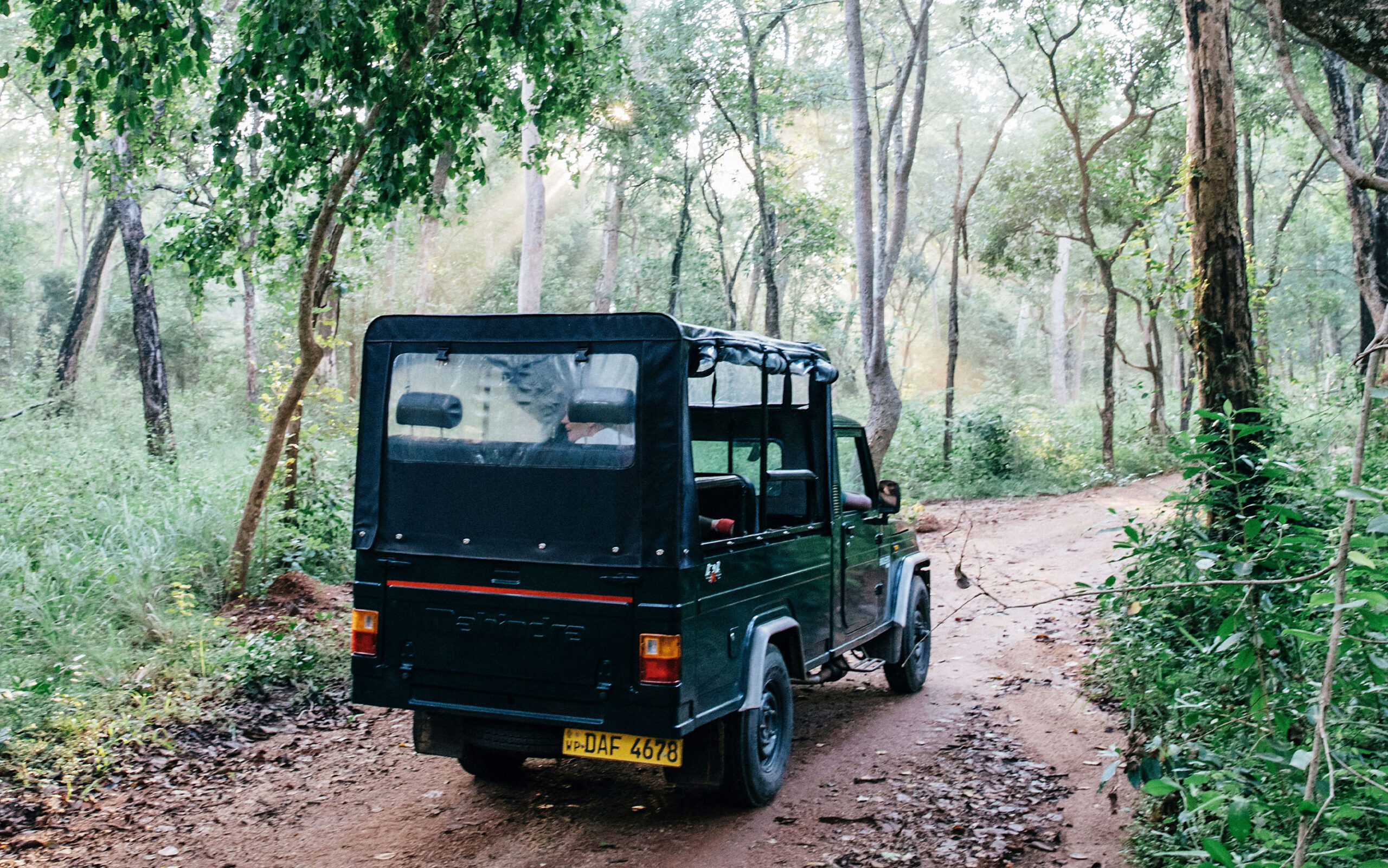 Sri Lanka Gal Oya Lodge Safaribil