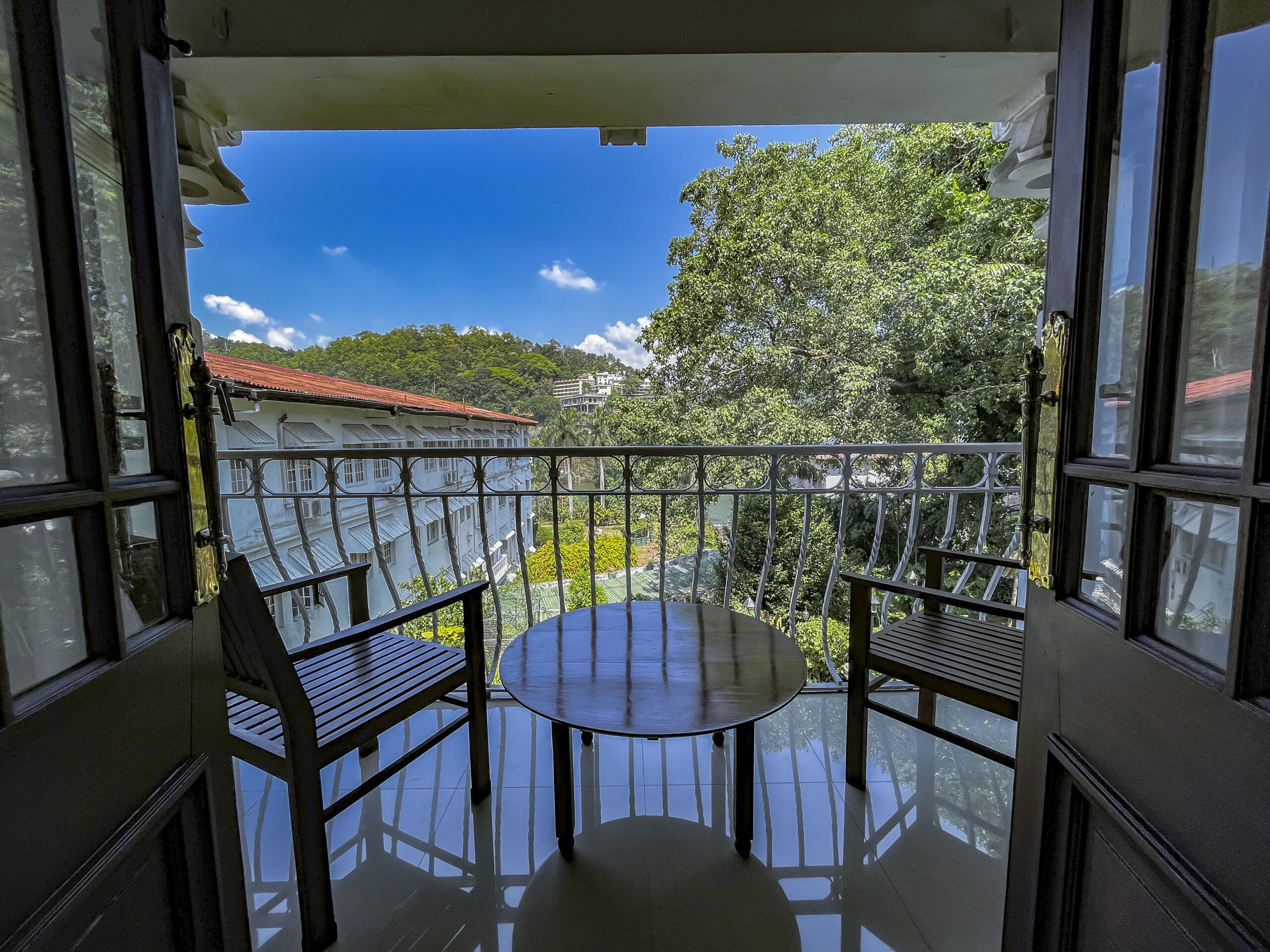 Sri Lanka Kandy Suisse Hotel Udsigt Fra Vaerelse