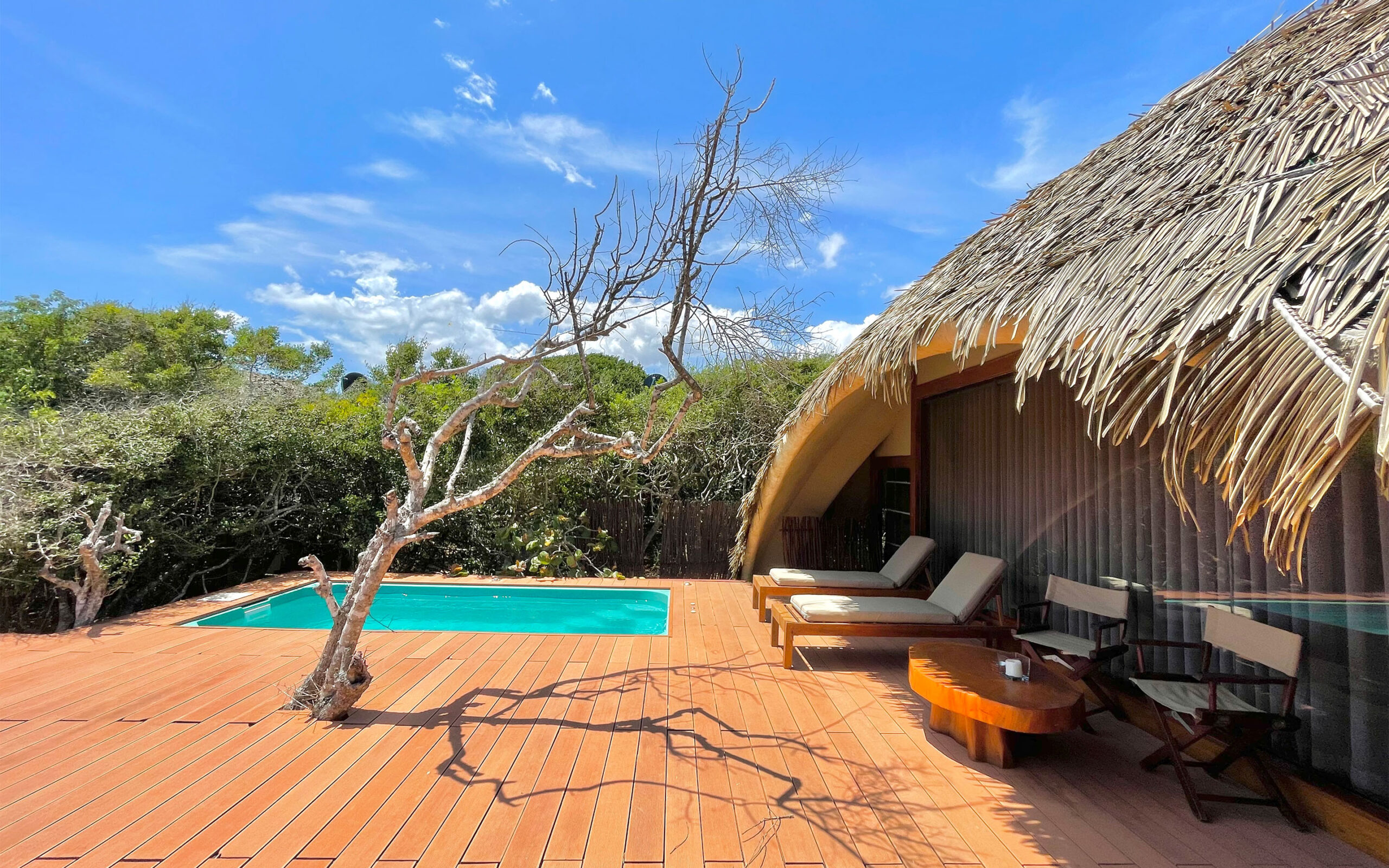 Sri Lanka Uga Chena Huts Cabin Terrasse Plunge Pool