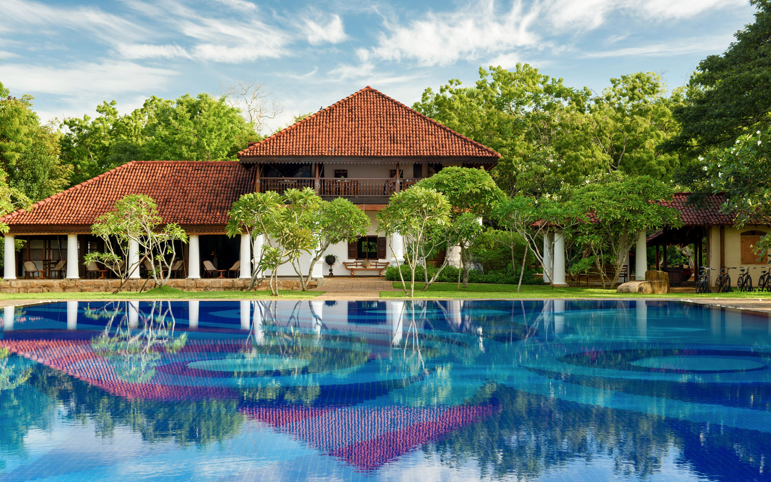 Sri Lanka Uga Ulagalla Pool Lobby Restaurant