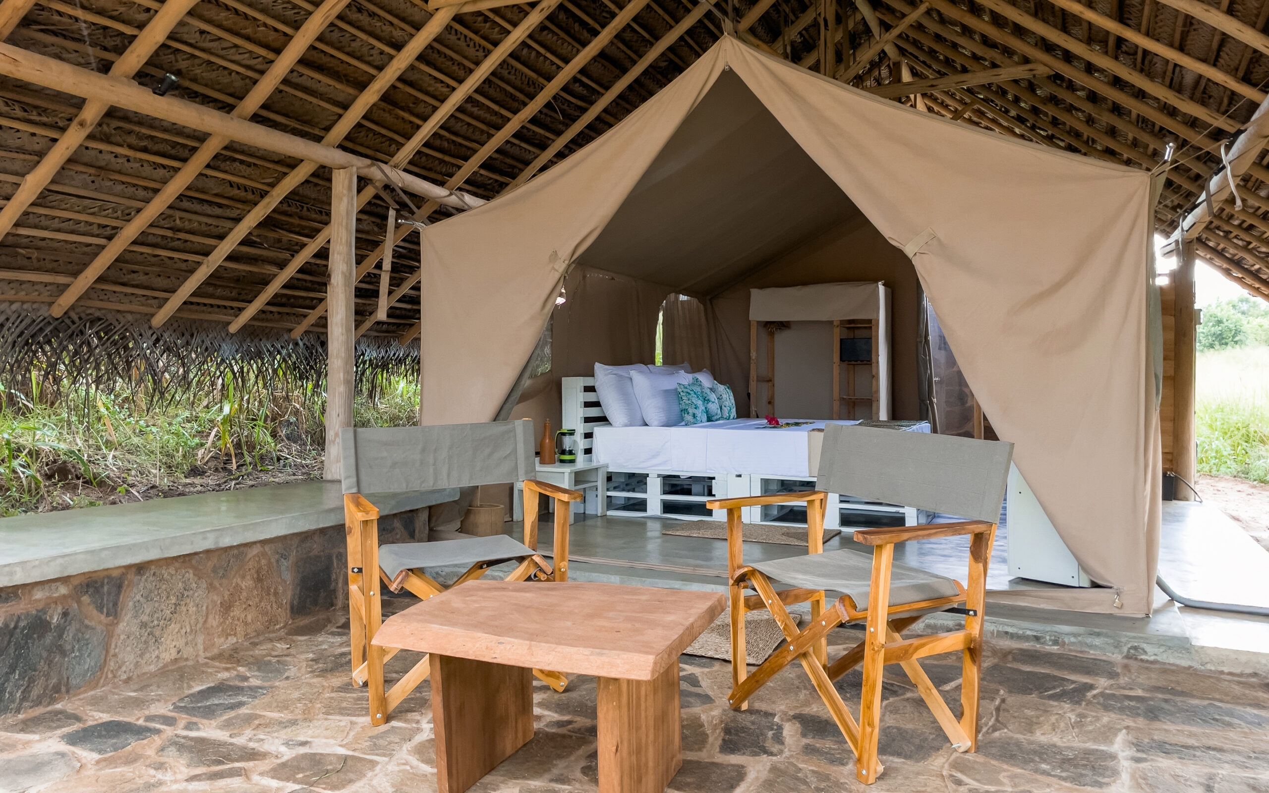 Sri Lanka Wild Glamping Deluxe Telt Exterior