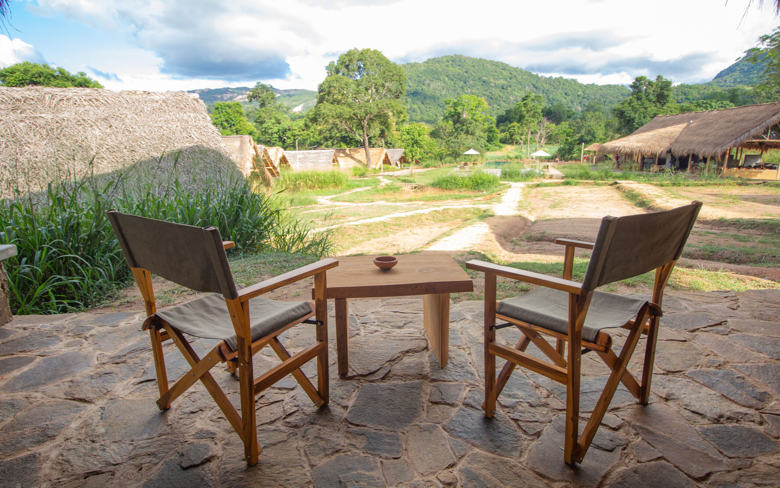 Sri Lanka Wild Glamping Gal Oya Familie Telt Udsigt