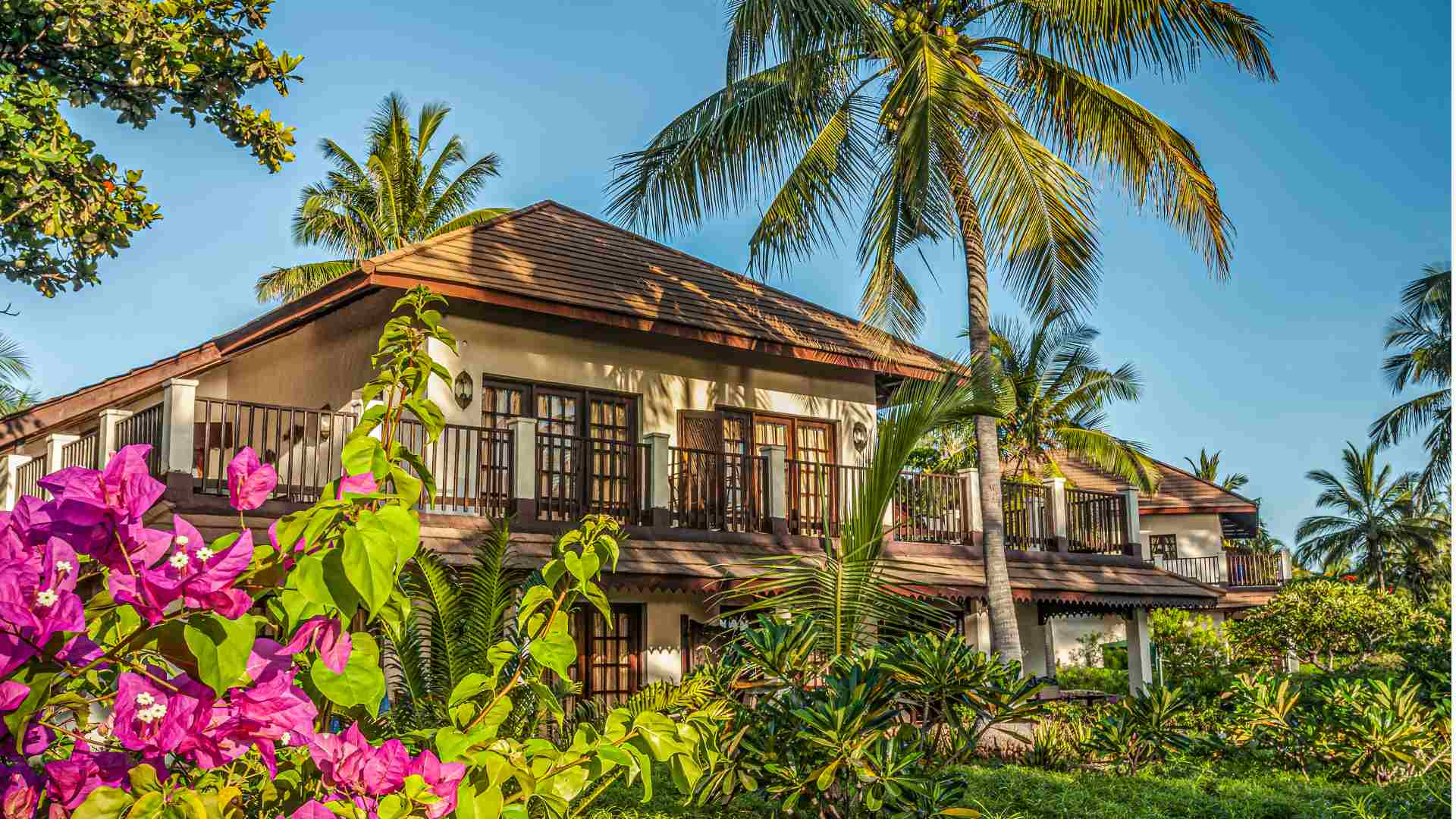 Breezes Beach Clubs frodige have