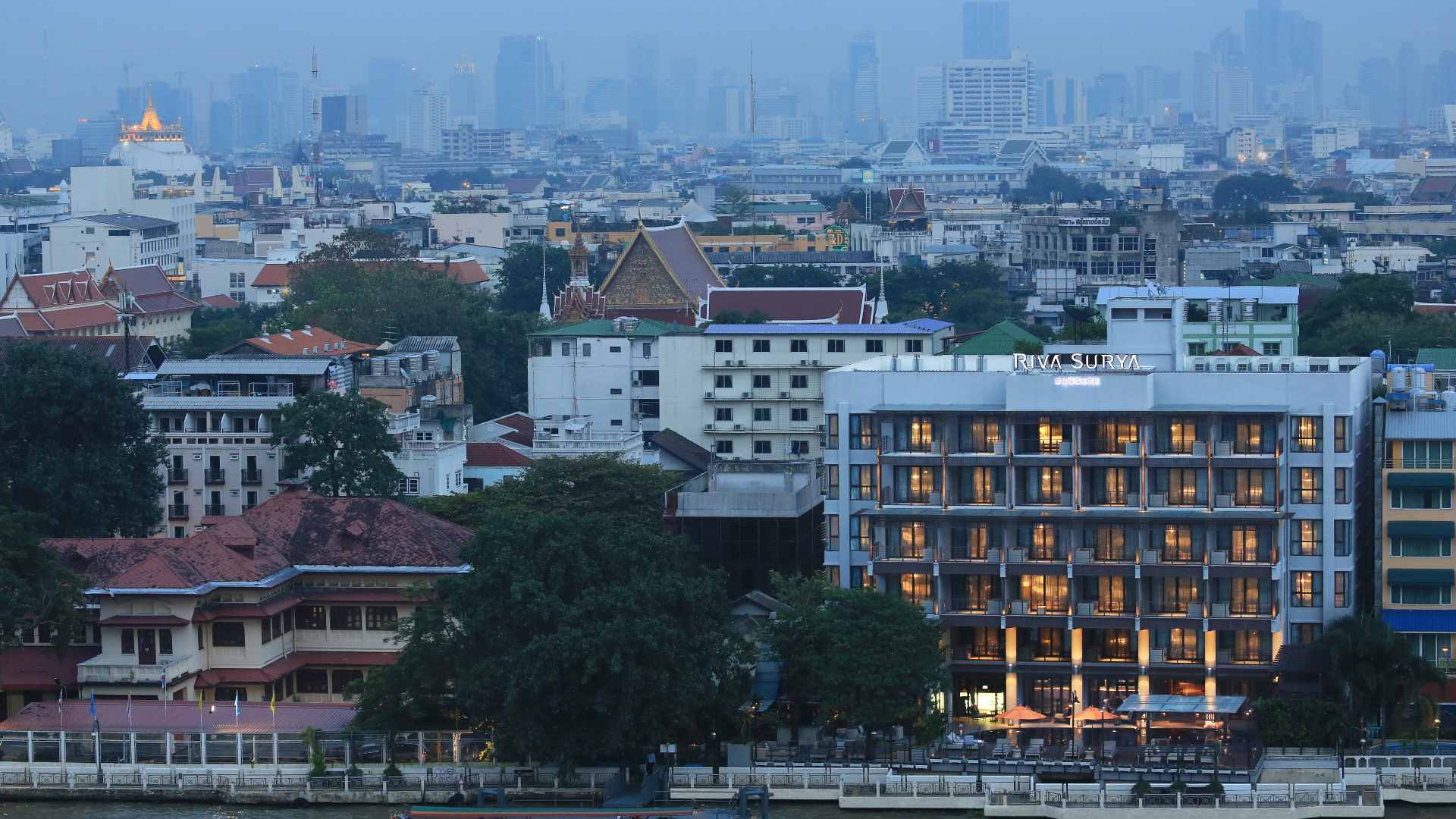 Thailand, Bangkok, Riva Surya, River View