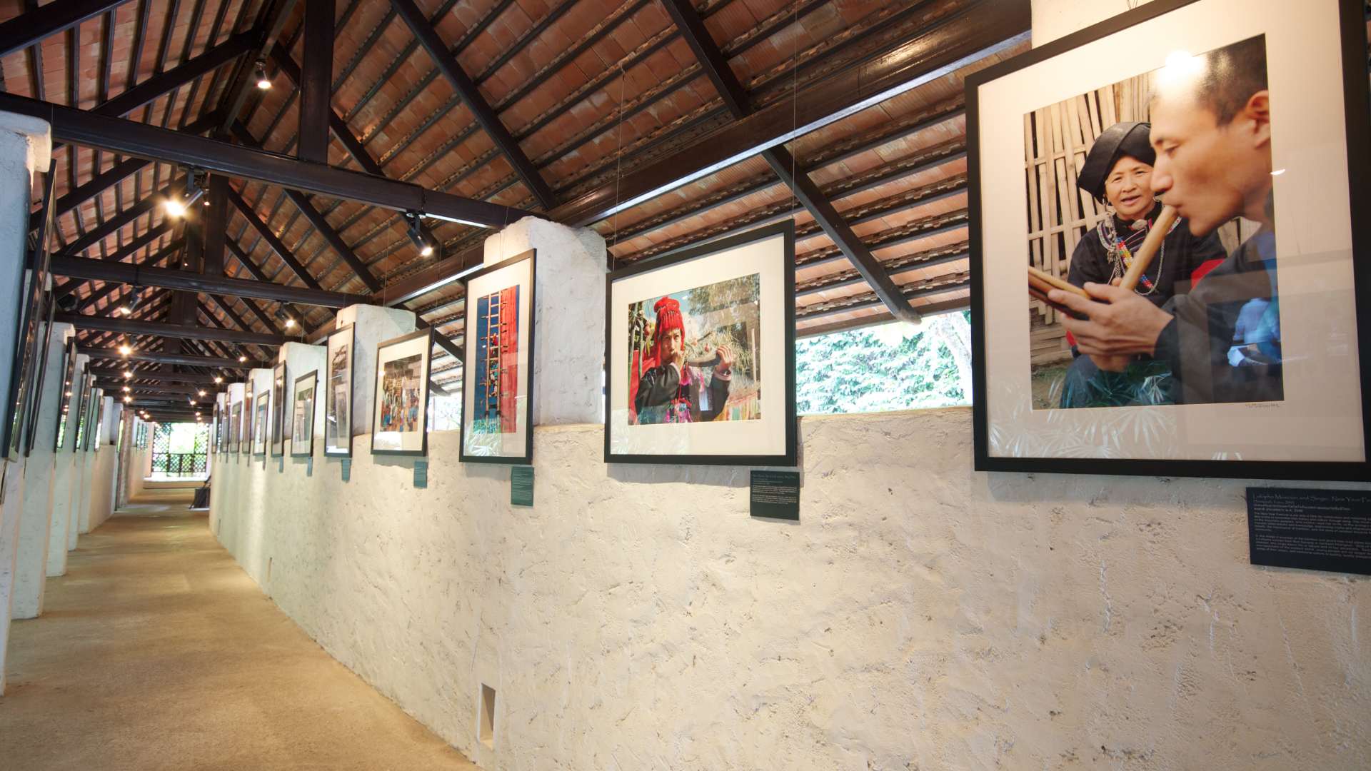 Thailand, Chiang Mai, Tamarind Village, Hall Walk