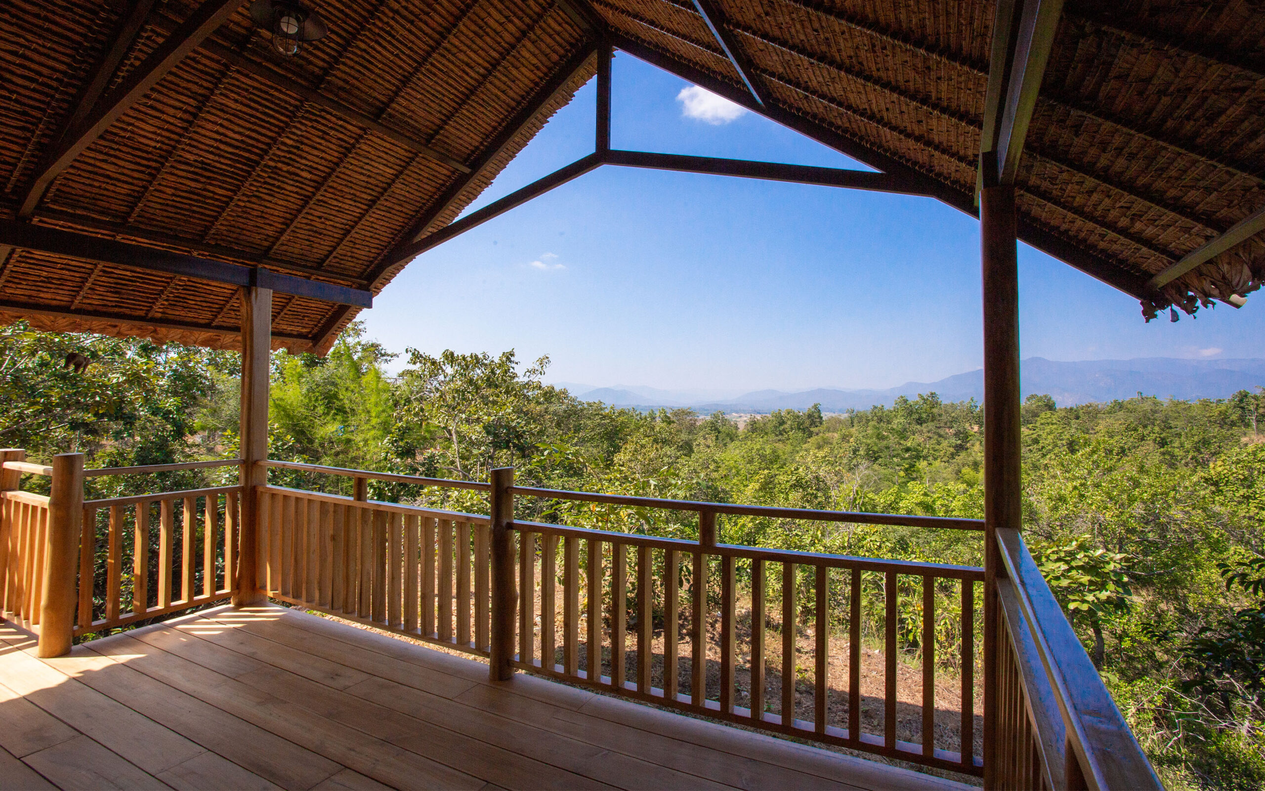 Thailand, Chiang Mai, The Bush Camp, Tent View