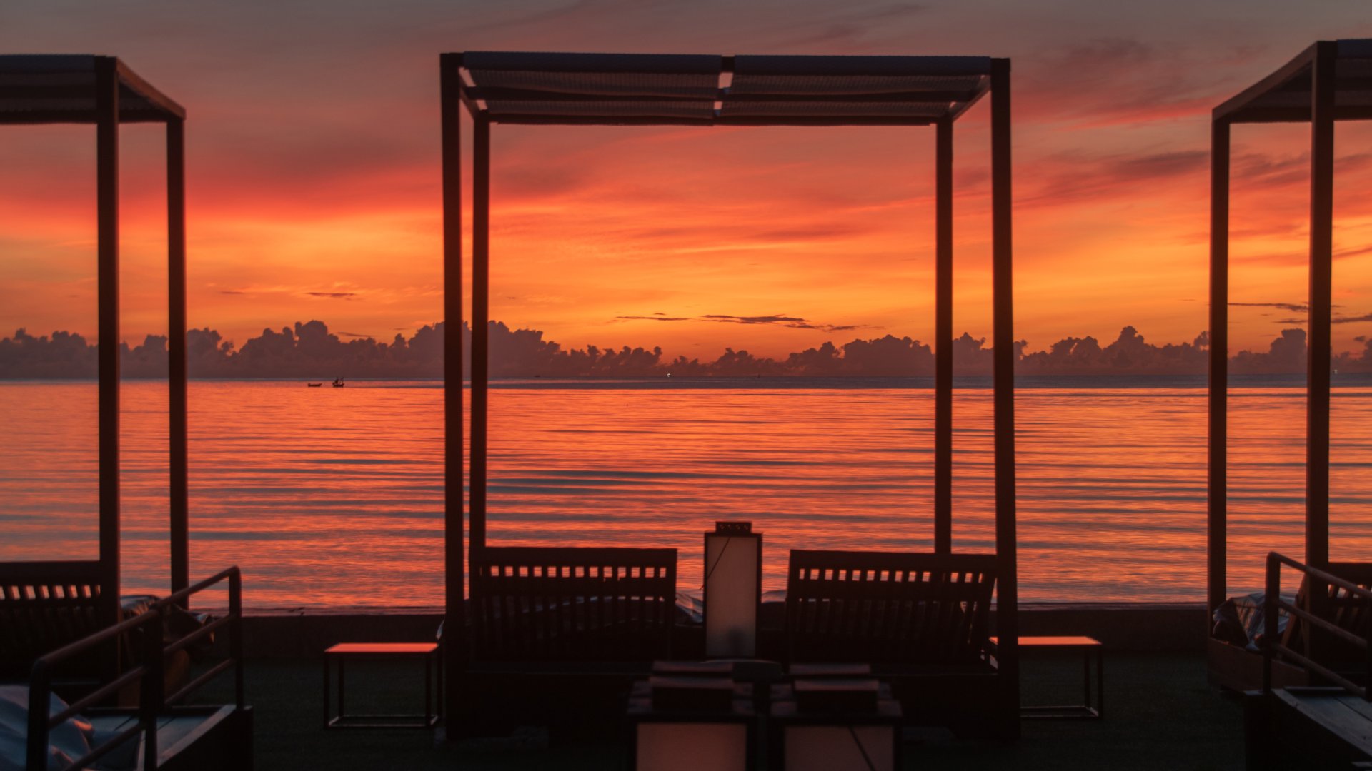 Thailand, Hua Hin, Putahracsa Hua Hin, Sunset Beach