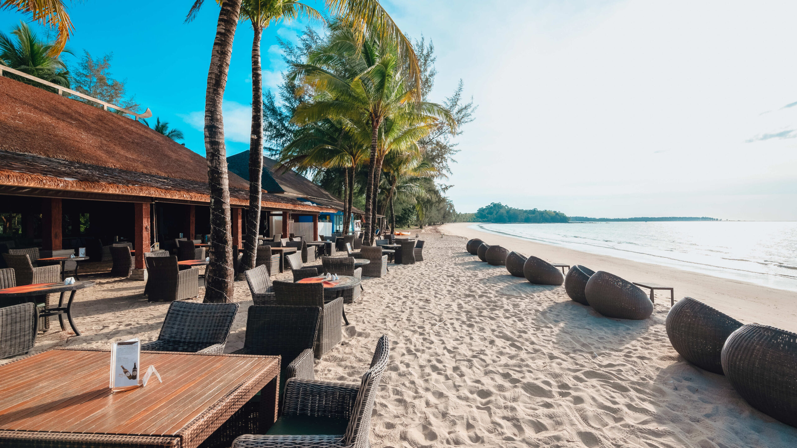 Thailand Khao Lak Beyond Khaolak Cafe på Stranden