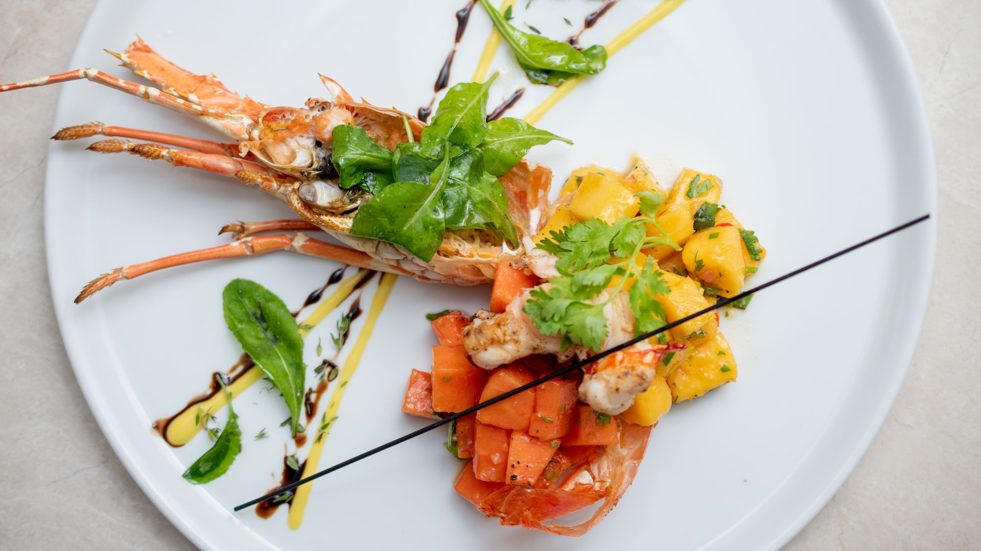 Thailand, Khao Lak, Devasom, Food Set Up