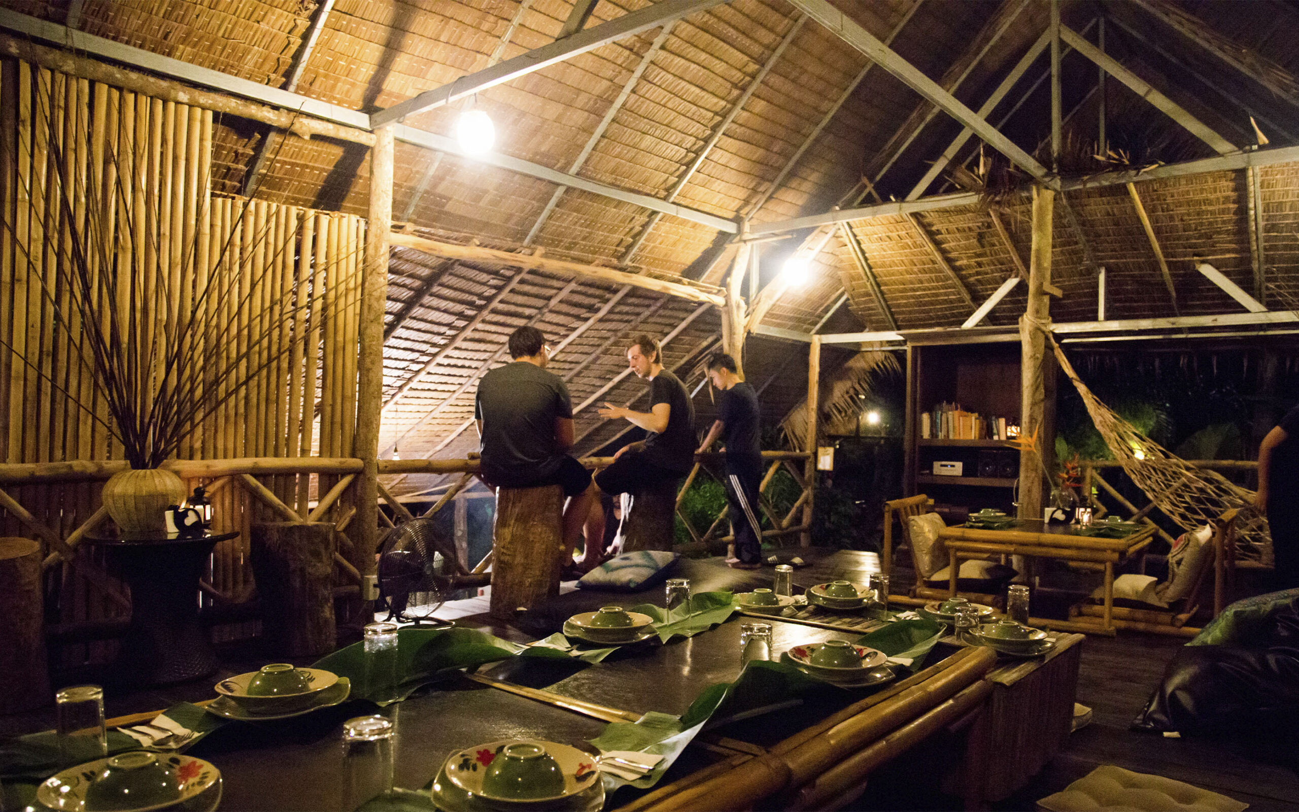 Thailand Khao Sok Anurak Community Lodge Jungle Dinner