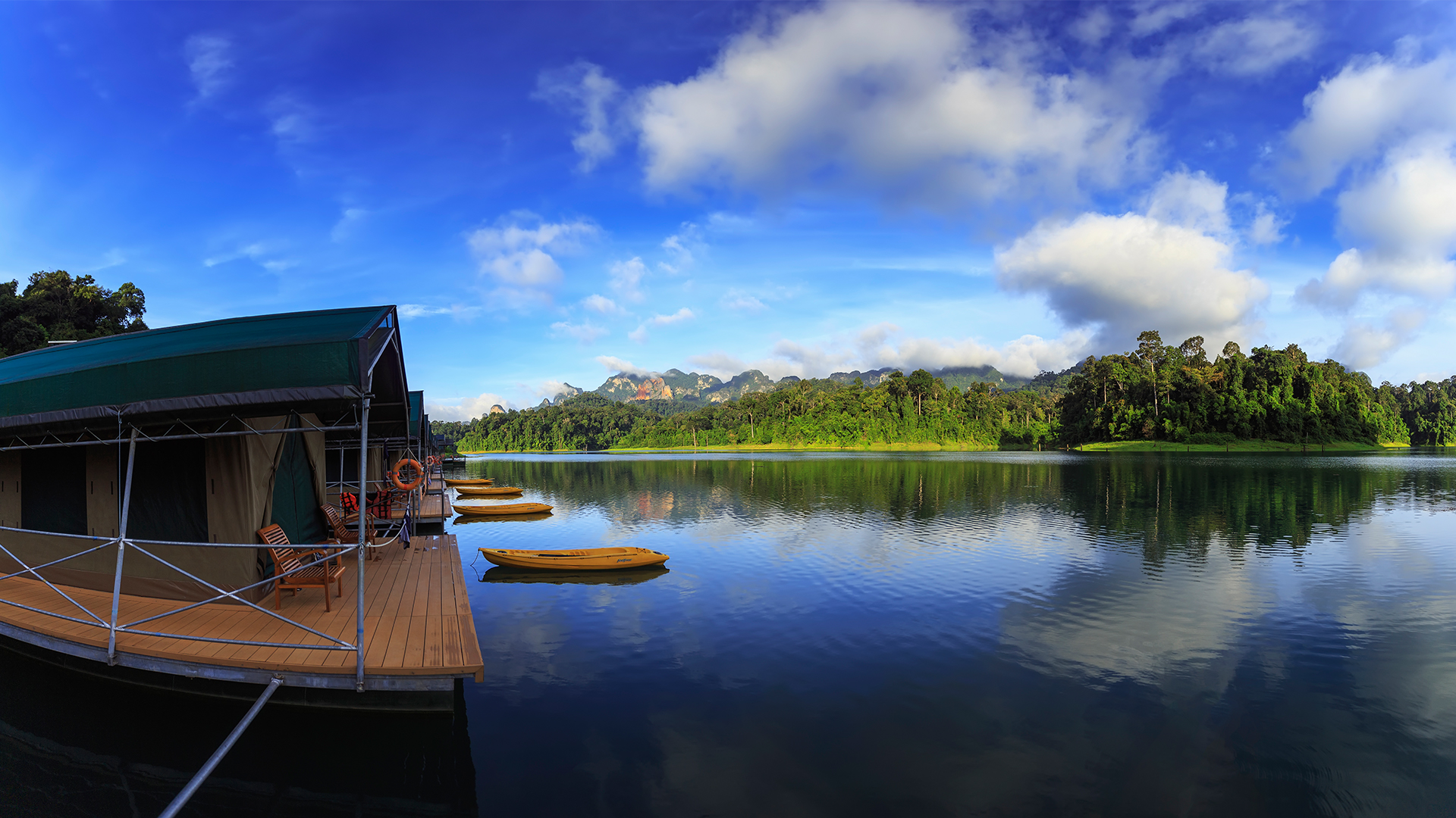Thailand, Khao Sok, Elephant Hills, Luxury Floating Tent