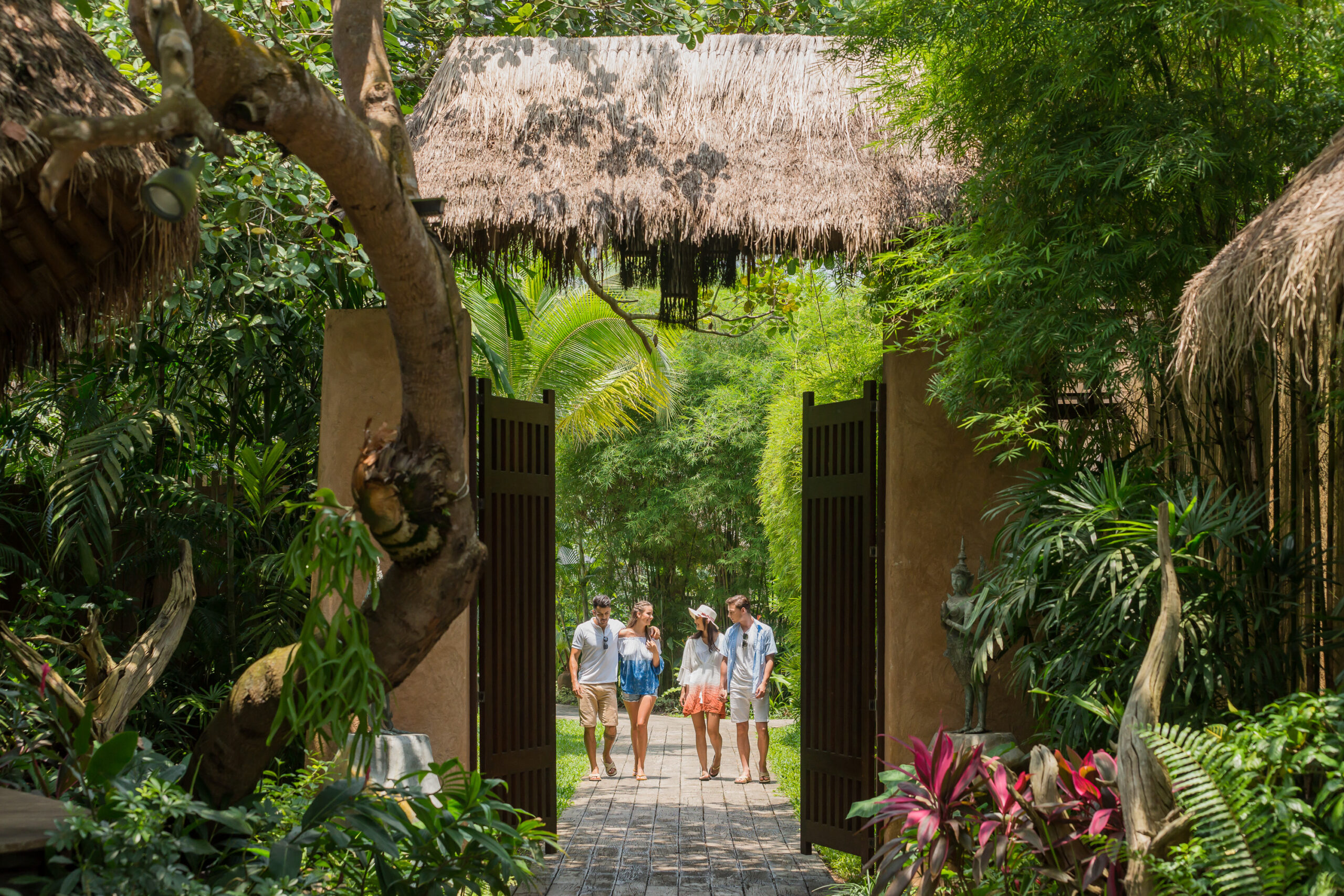 Thailand, Koh Kood, High Season Pool Villa & Spa, Entrance Resort