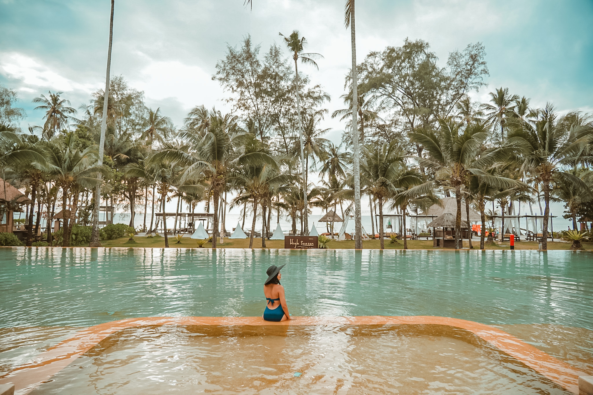 Thailand, Koh Kood, High Season Pool Villa & Spa, Pool View