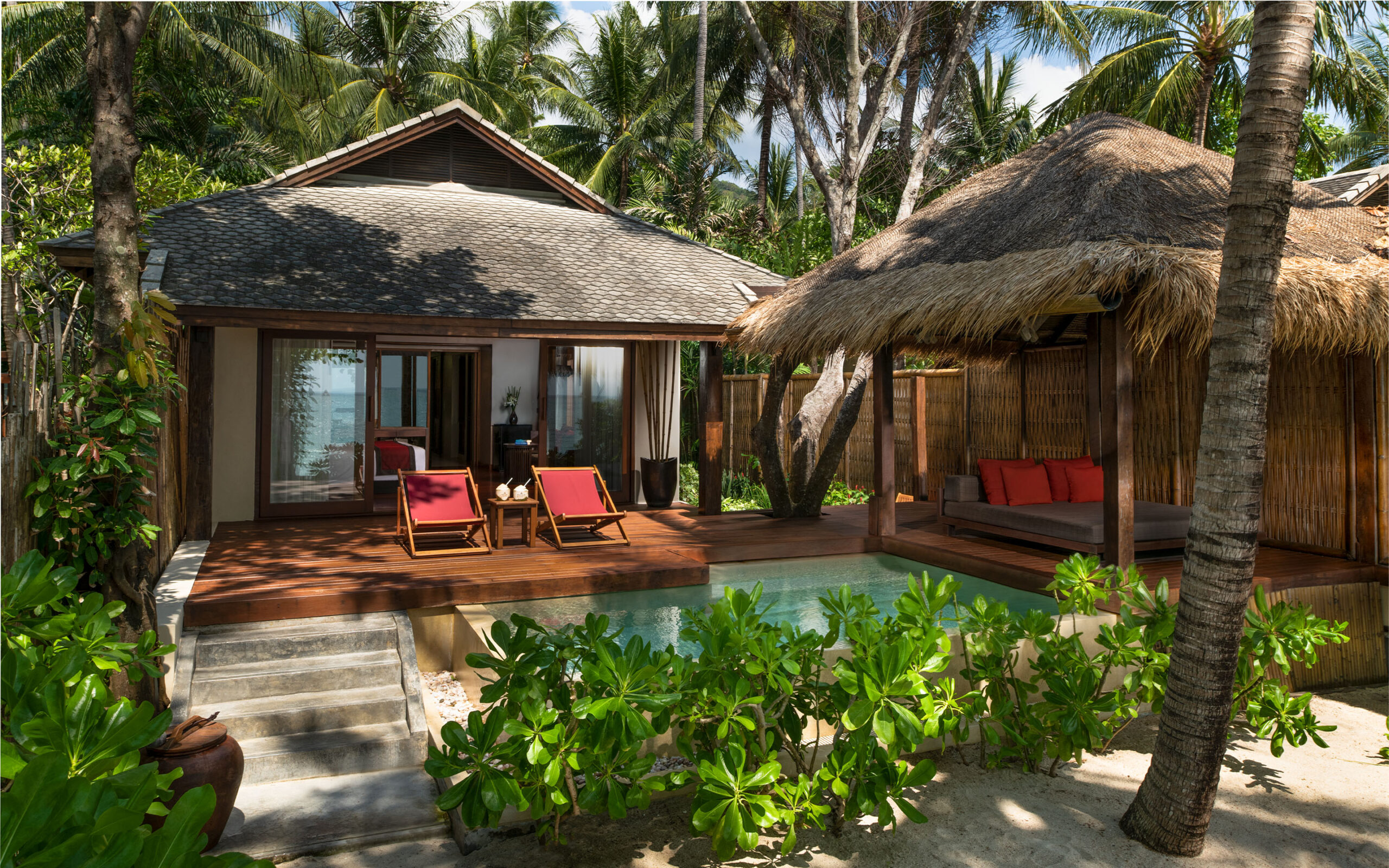 Thailand, Koh Phangan, Anantara Rasananda, Pool Villa