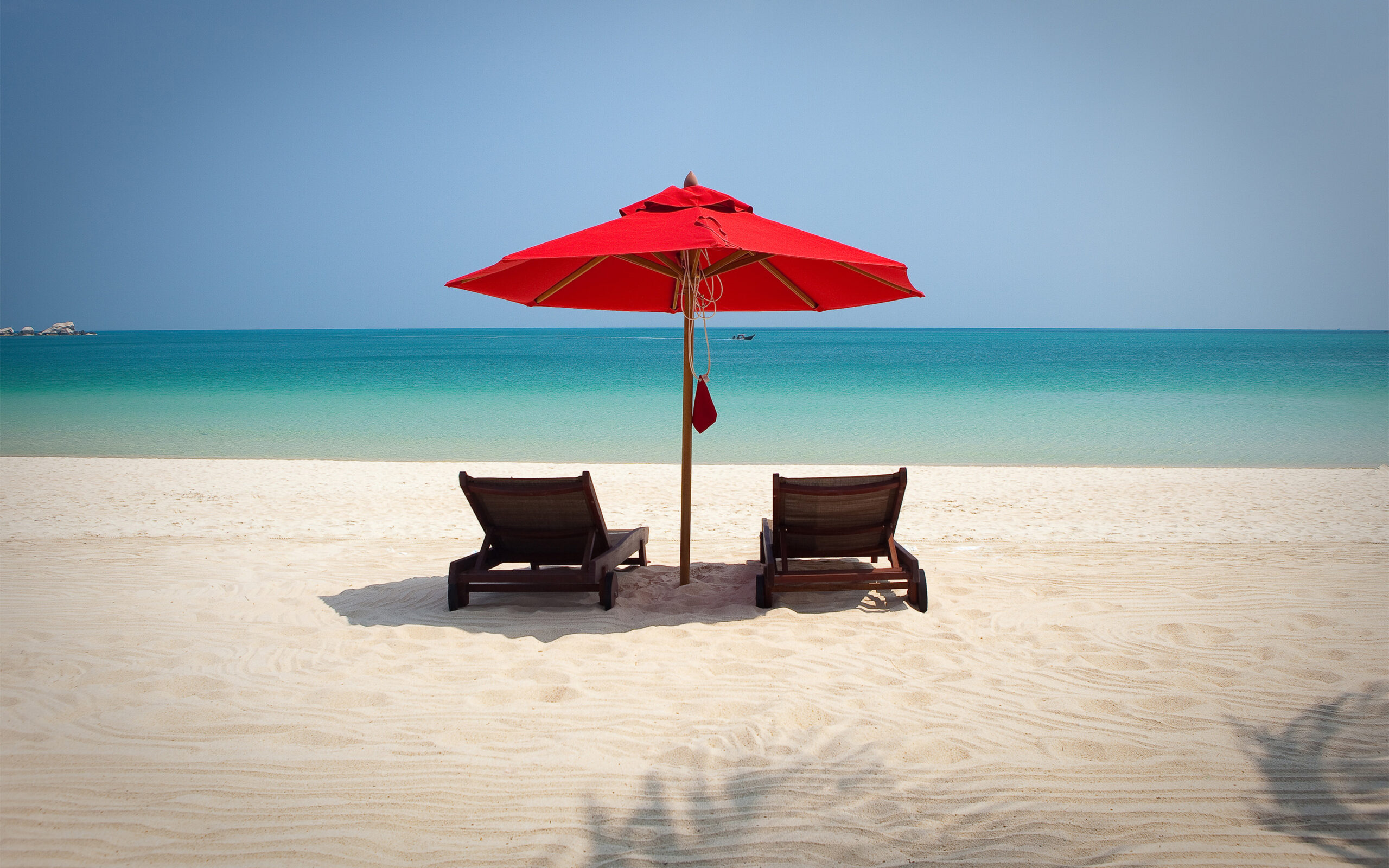 Thailand, Koh Phangan, Anantara Rasananda, Strand Udsigt