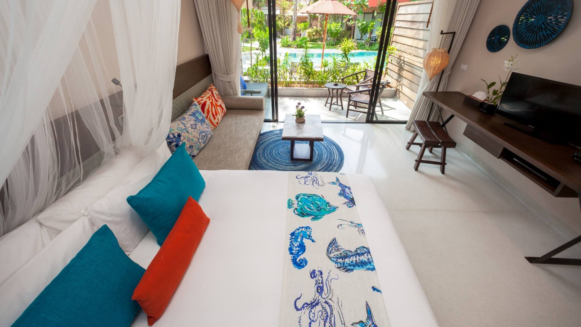 Thailand, Koh Phangan, Buri Rasa Village Koh Phangan, Deluxe V&aelig;relse