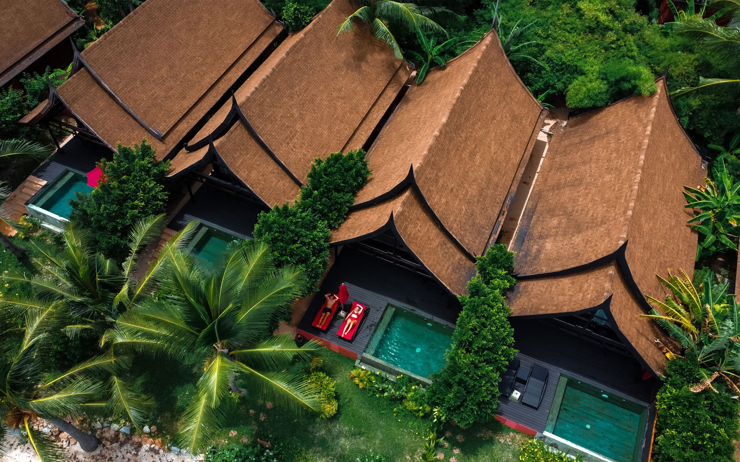 Thailand, Koh Phangan, Kupu Kupu Phangan, Privat Villa