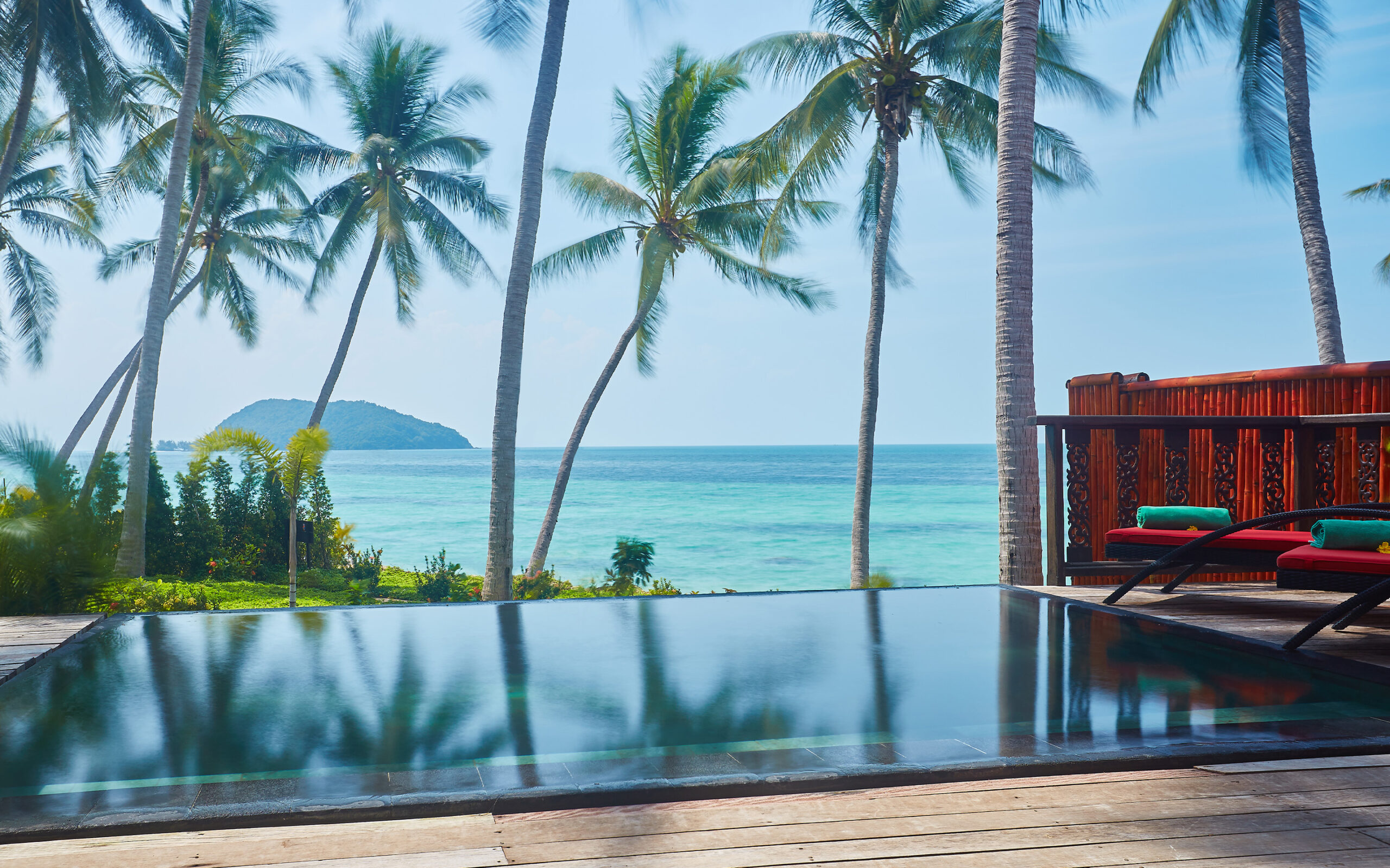 Thailand, Koh Phangan, Kupu Kupu Phangan, Sea View Pool Villa Udsigt
