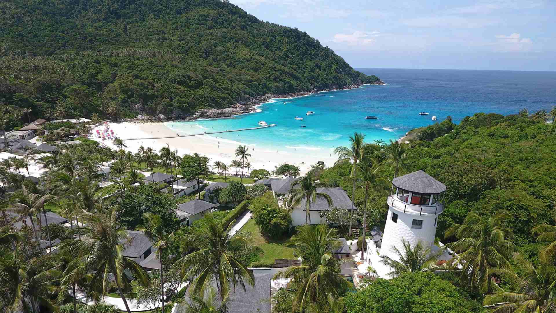 Rejser til Thailand, Phuket, The Racha, stranden