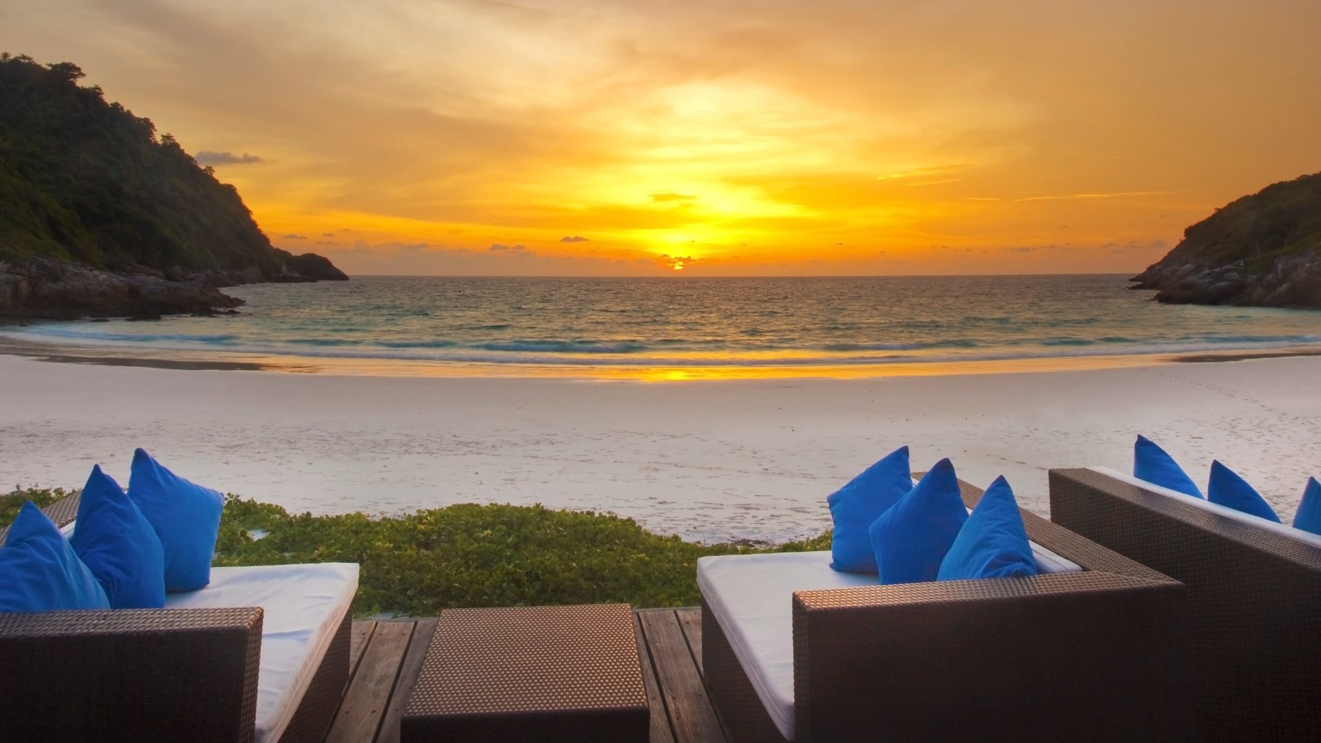Rejser til Thailand, Phuket, The Racha, bar udsigt