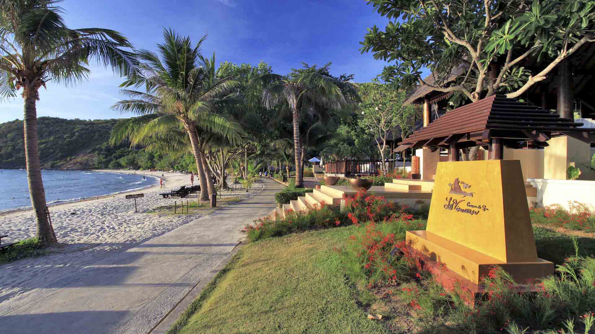 Thailand, Koh Samet, le Vimarn Resort & Spa, Garden Area