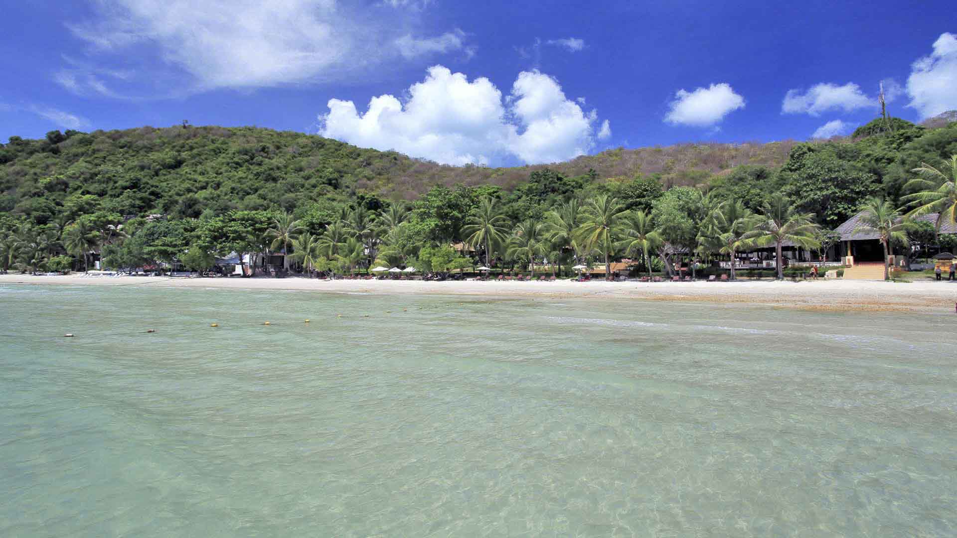 Thailand, Koh Samet, le Vimarn Resort & Spa, View From Ocean