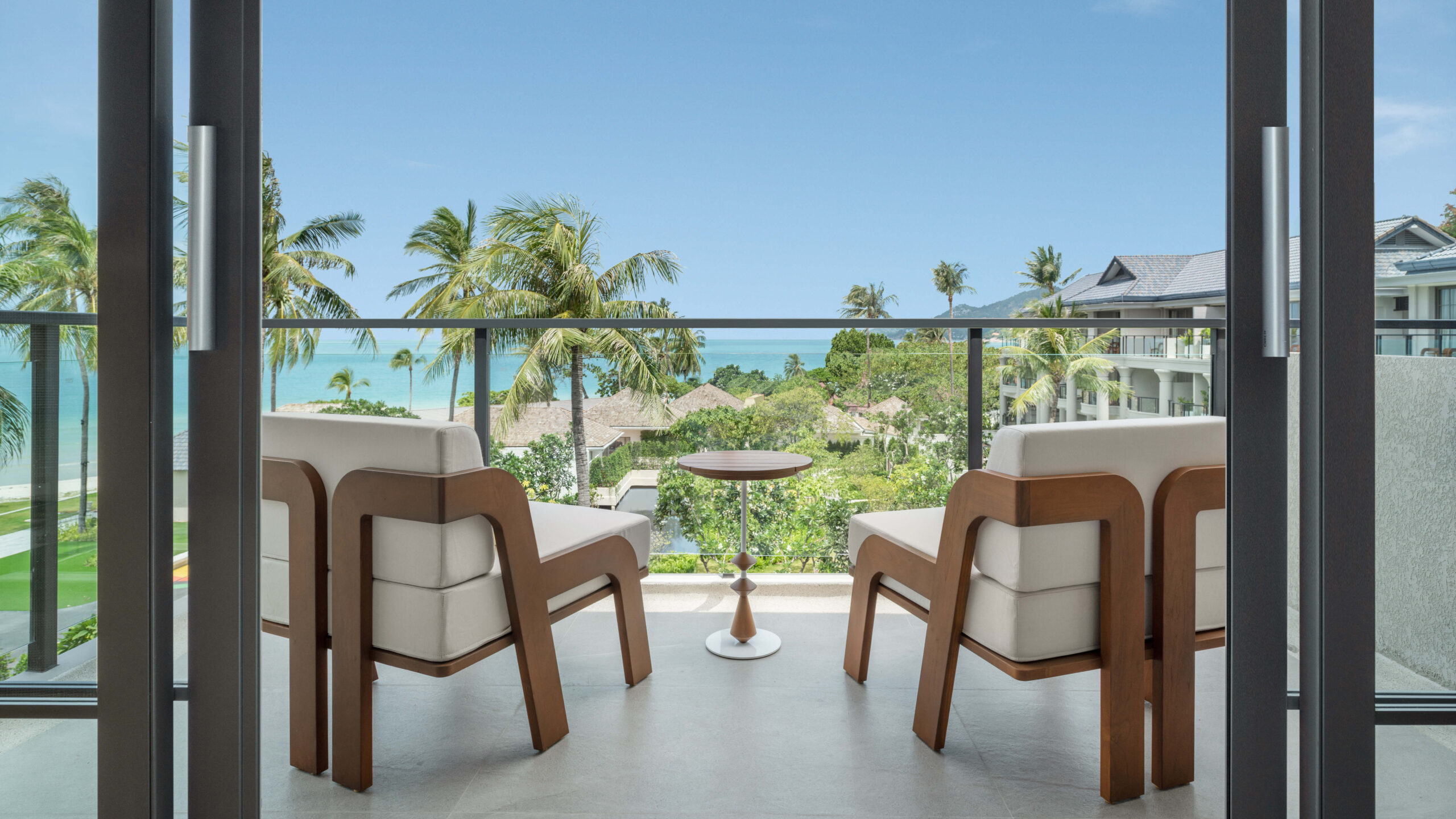 Thailand Koh Samui Centara Reserve Samui Ocean Suite Balkon
