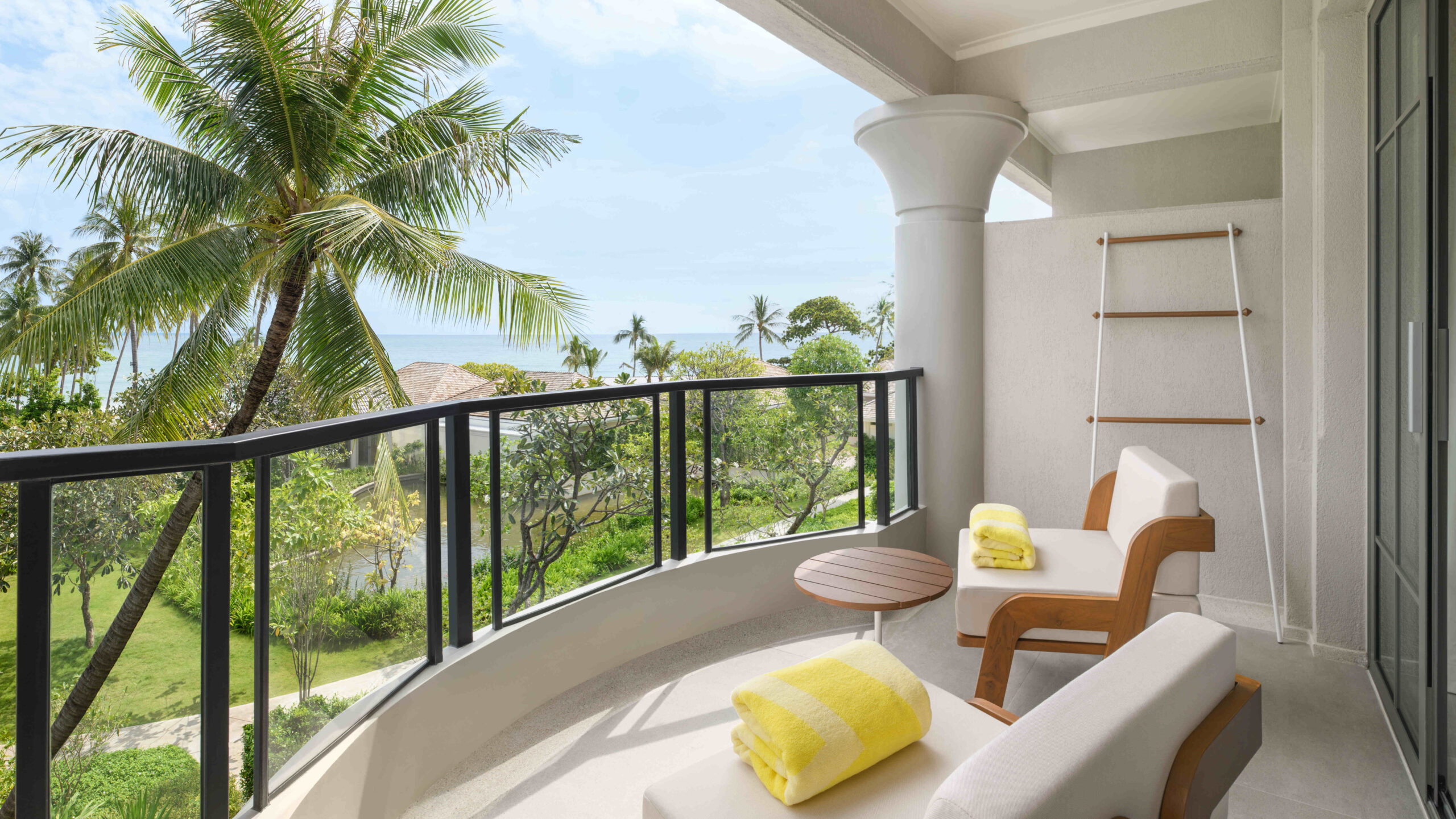 Thailand Koh Samui Centara Reserve Samui Luxury Ocean Balkon