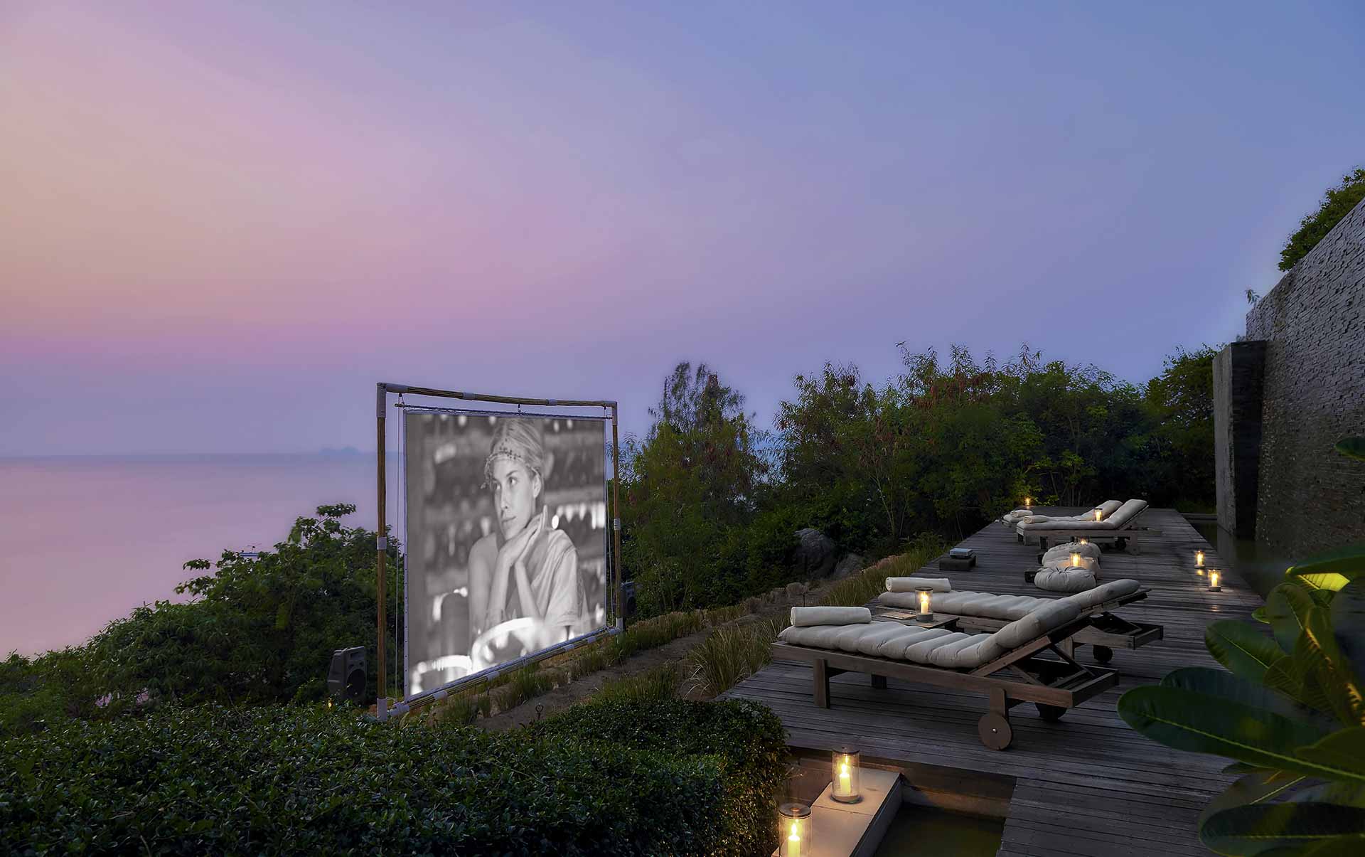 Thailand, Koh Samui, Six Senses Samui, Udend&oslash;rs Biograf