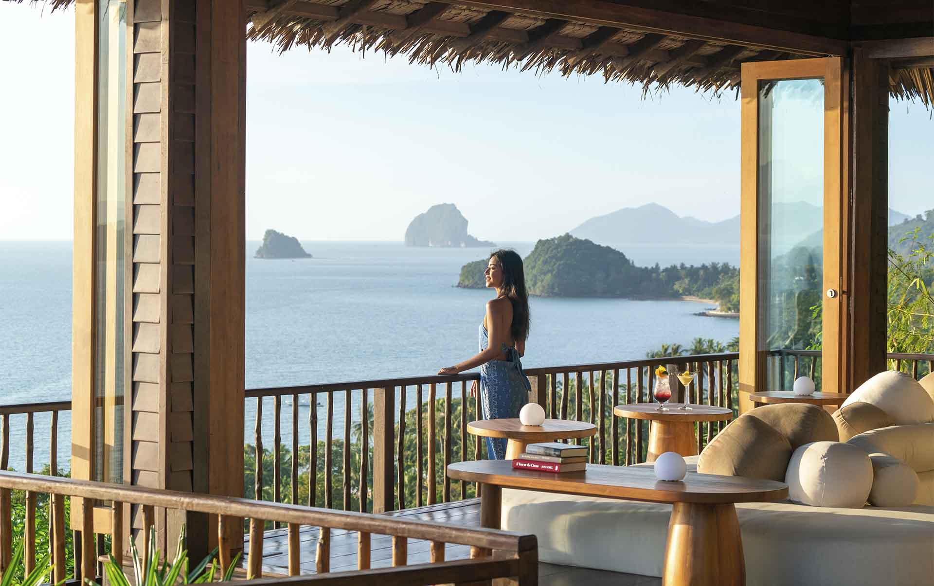 Thailand, Koh Yao Noi, Six Senses Yao Noi, Bar Lounge