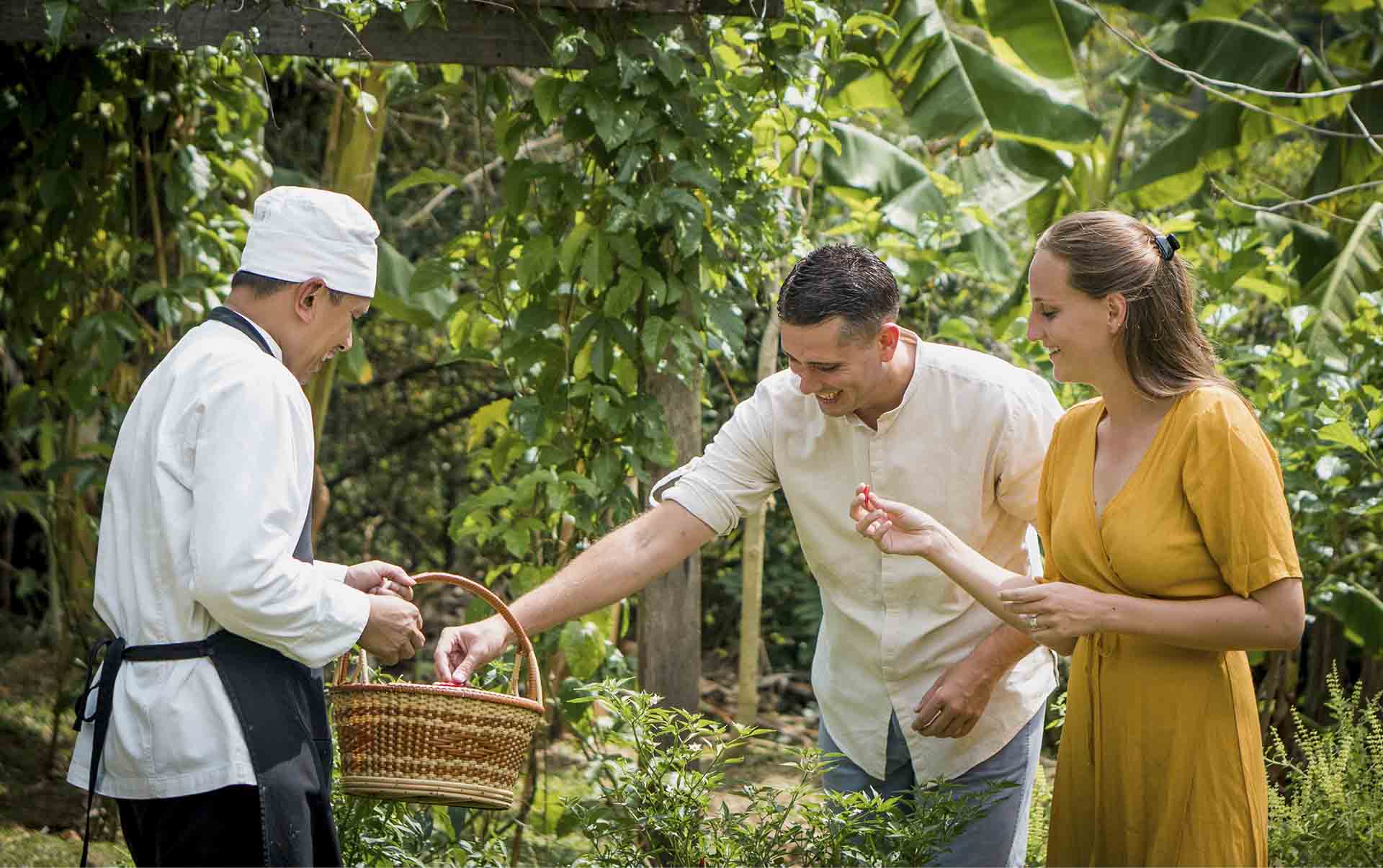 Thailand, Koh Yao Noi, Six Senses Yao Noi, Madlavningskursus