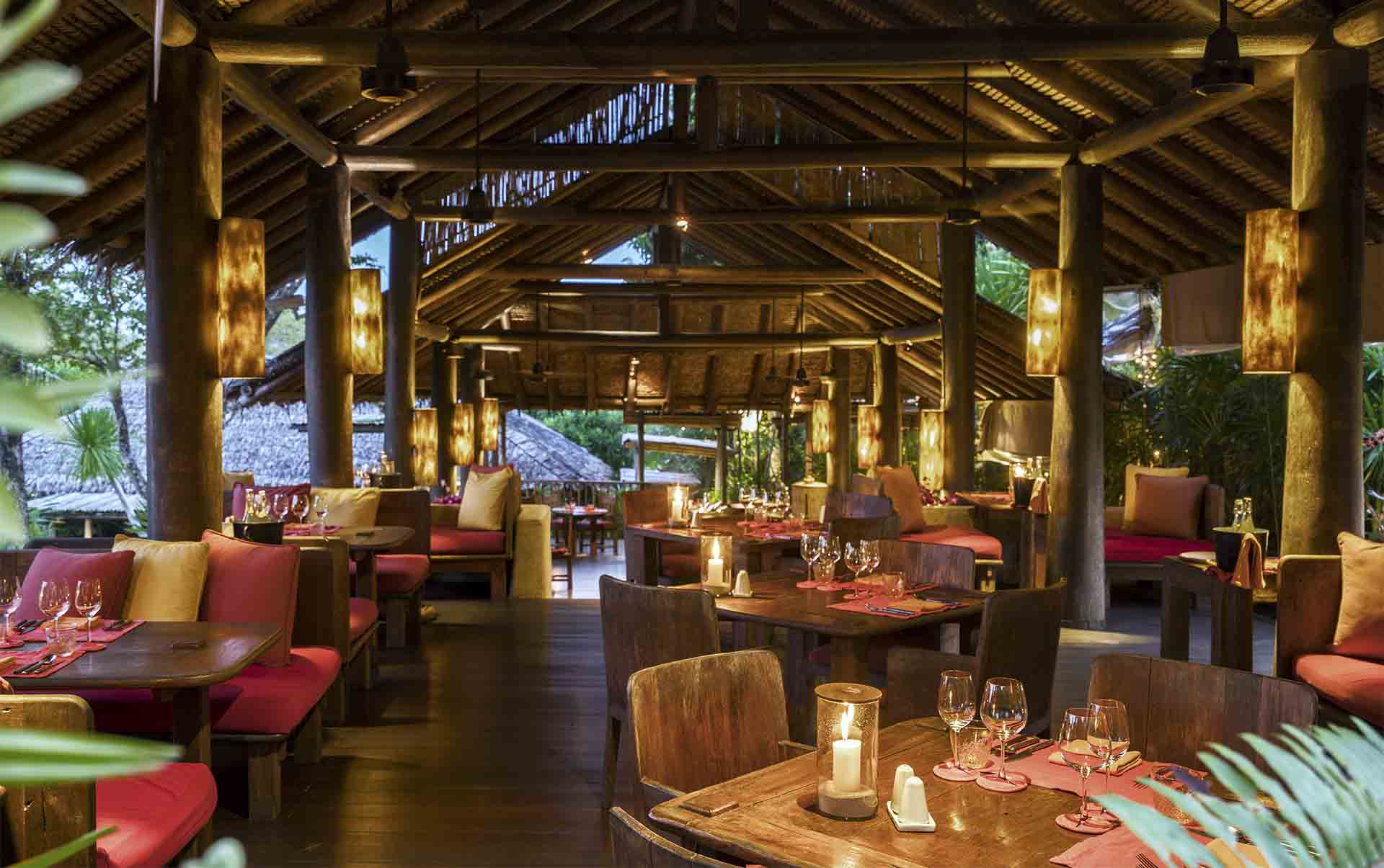 Thailand, Koh Yao Noi, Six Senses Yao Noi, Restaurant