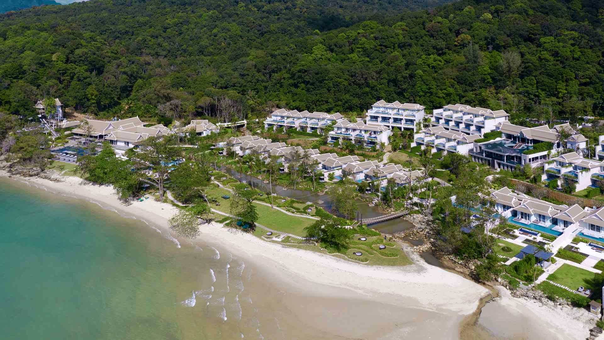 thailand banyan tree krabi set fra luften