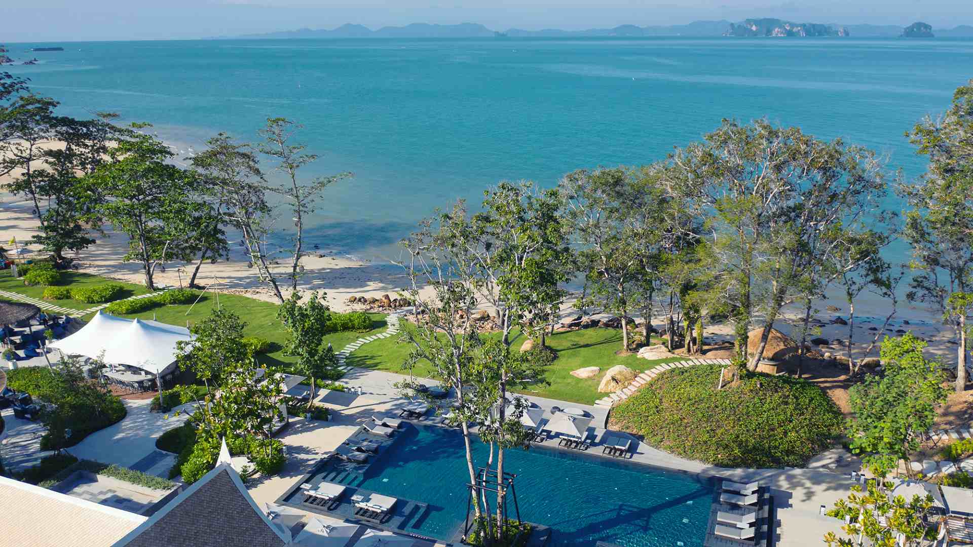 thailand krabi banyan tree krabi poolomr&aring;de