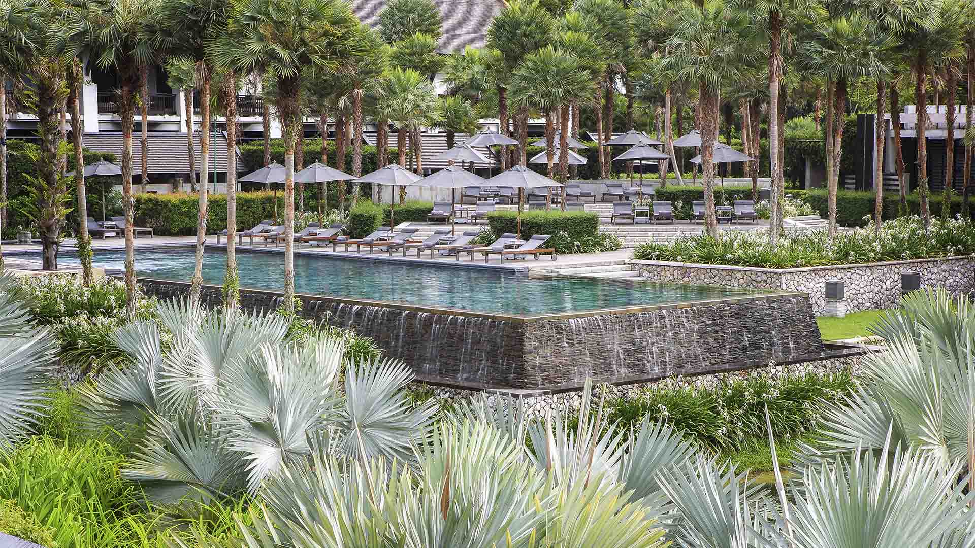 Rejse til Thailand, Phuket, The Slate, pool