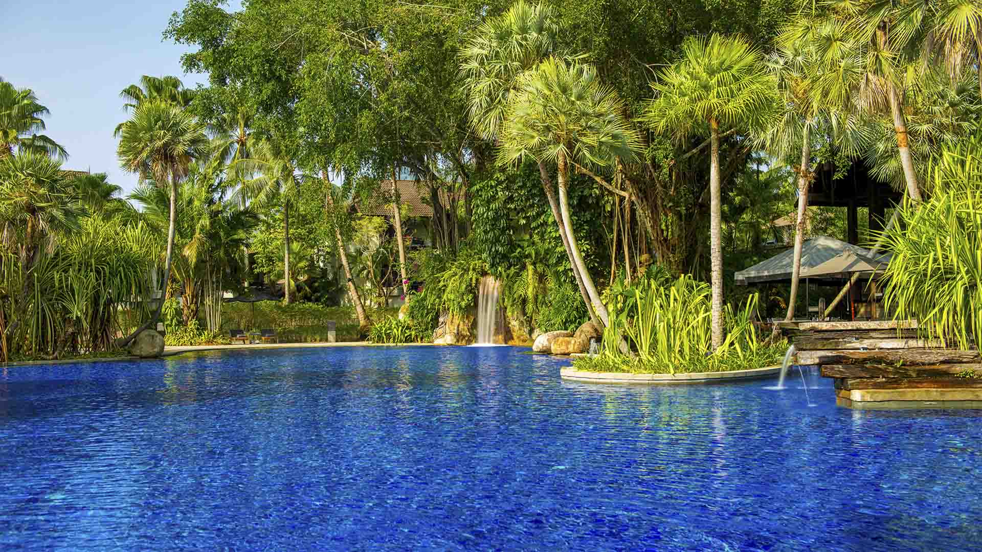 Rejse til Thailand, Phuket, The Slate, familie pool