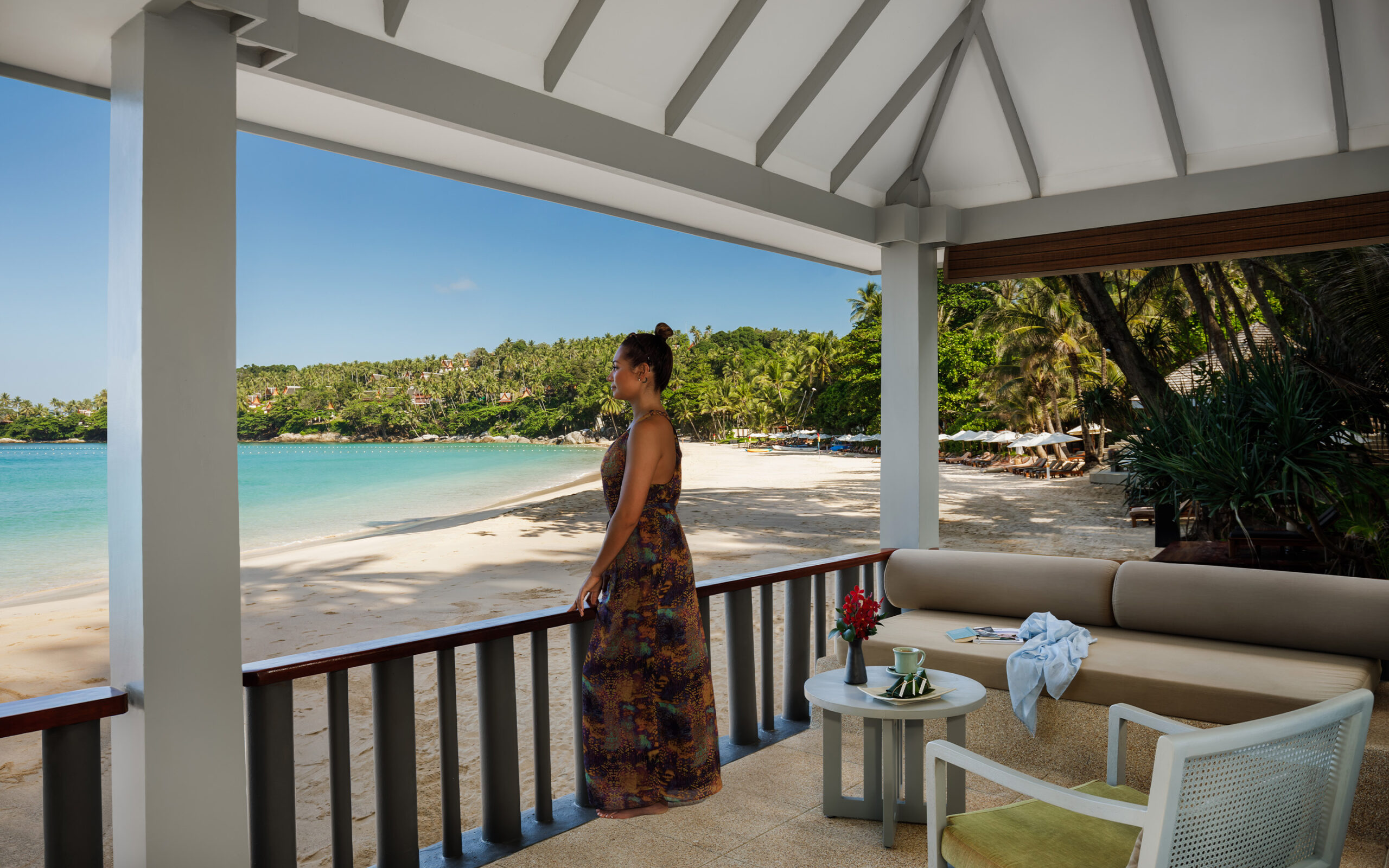 Thailand Phuket The Surin Beach Deluxe Suite Terrasse