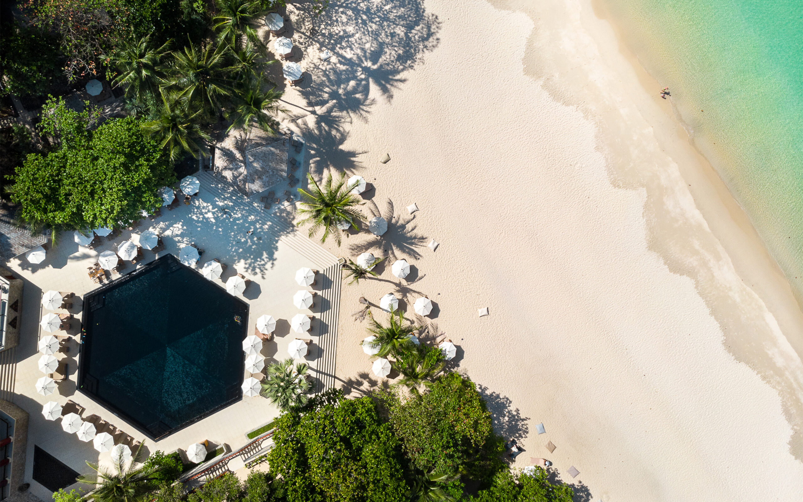 Thailand Phuket The Surin Pool Og Strand
