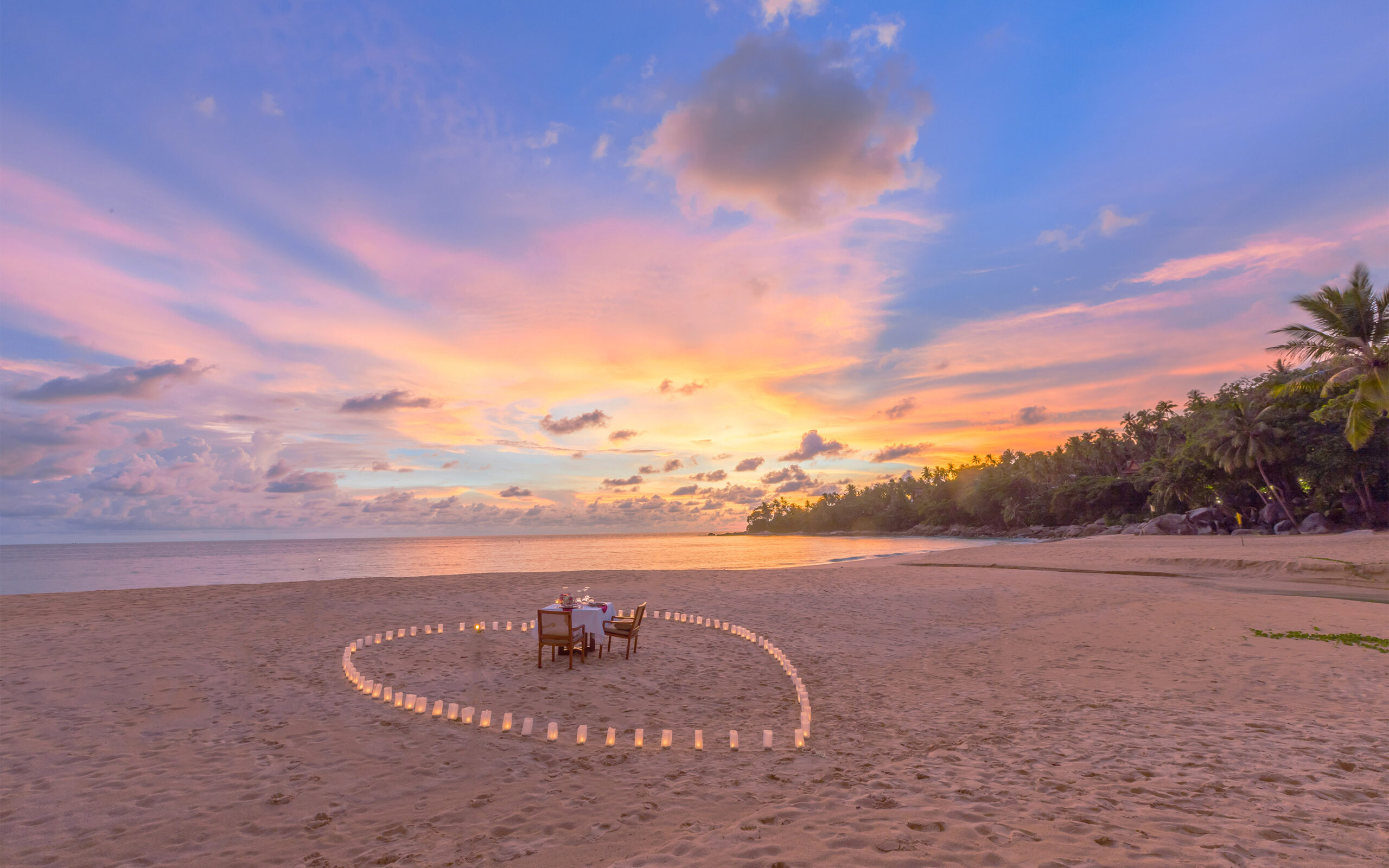 Thailand Phuket The Surin Romantisk Middag