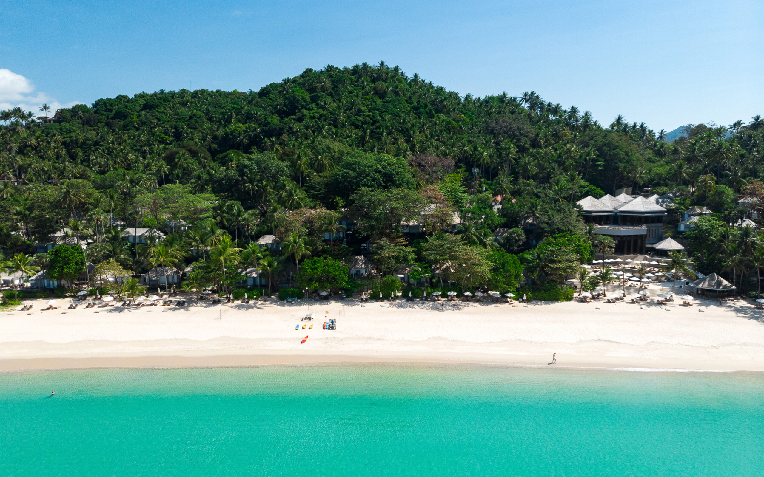 Thailand Phuket The Surin Set Fra Havet